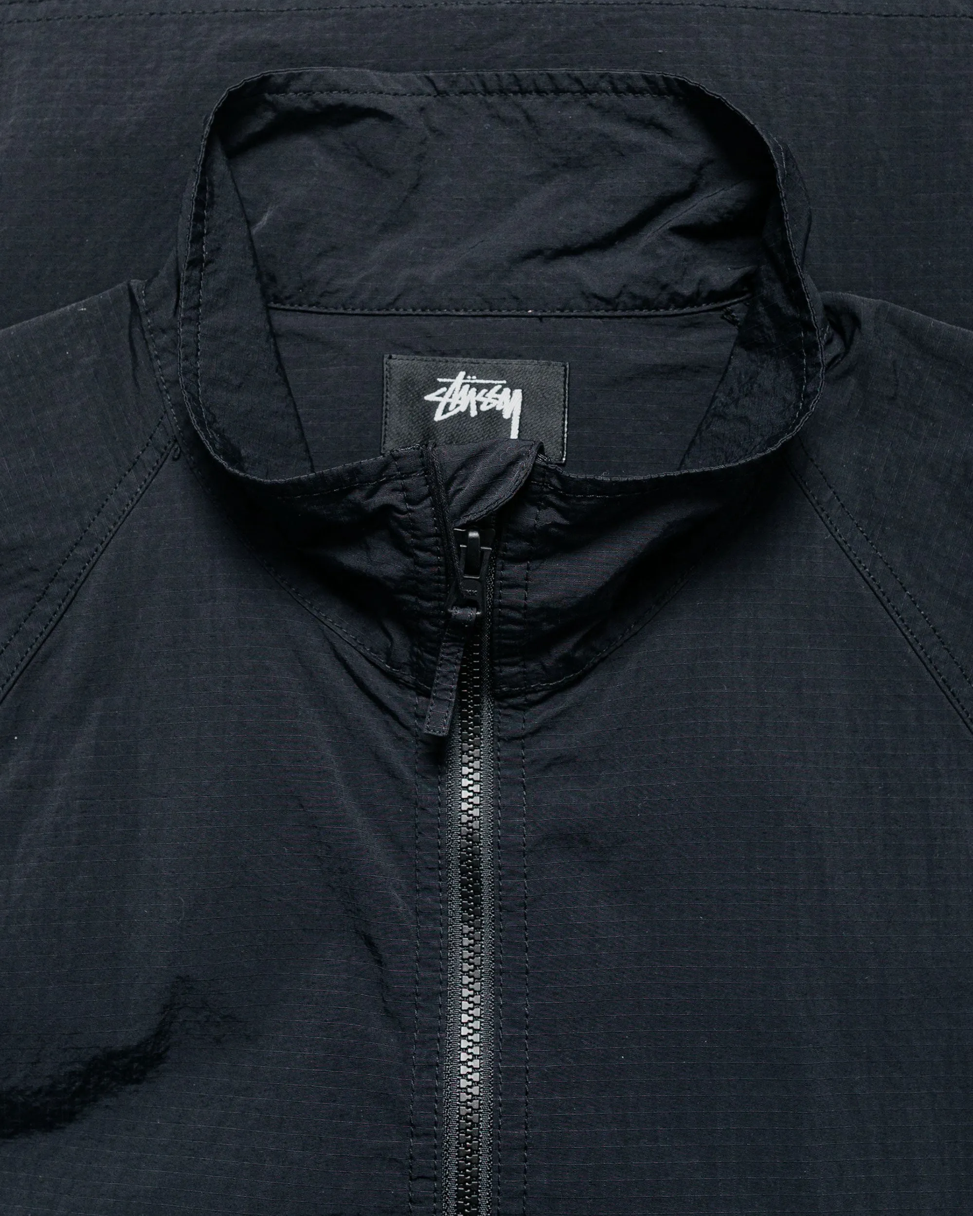 Stüssy Warm Up Jacket Black sold by Lost & Found product image thumbnail 2