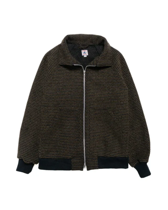Randy's Garments Maine Jacket Brown Horizontal Tweed sold by Lost & Found