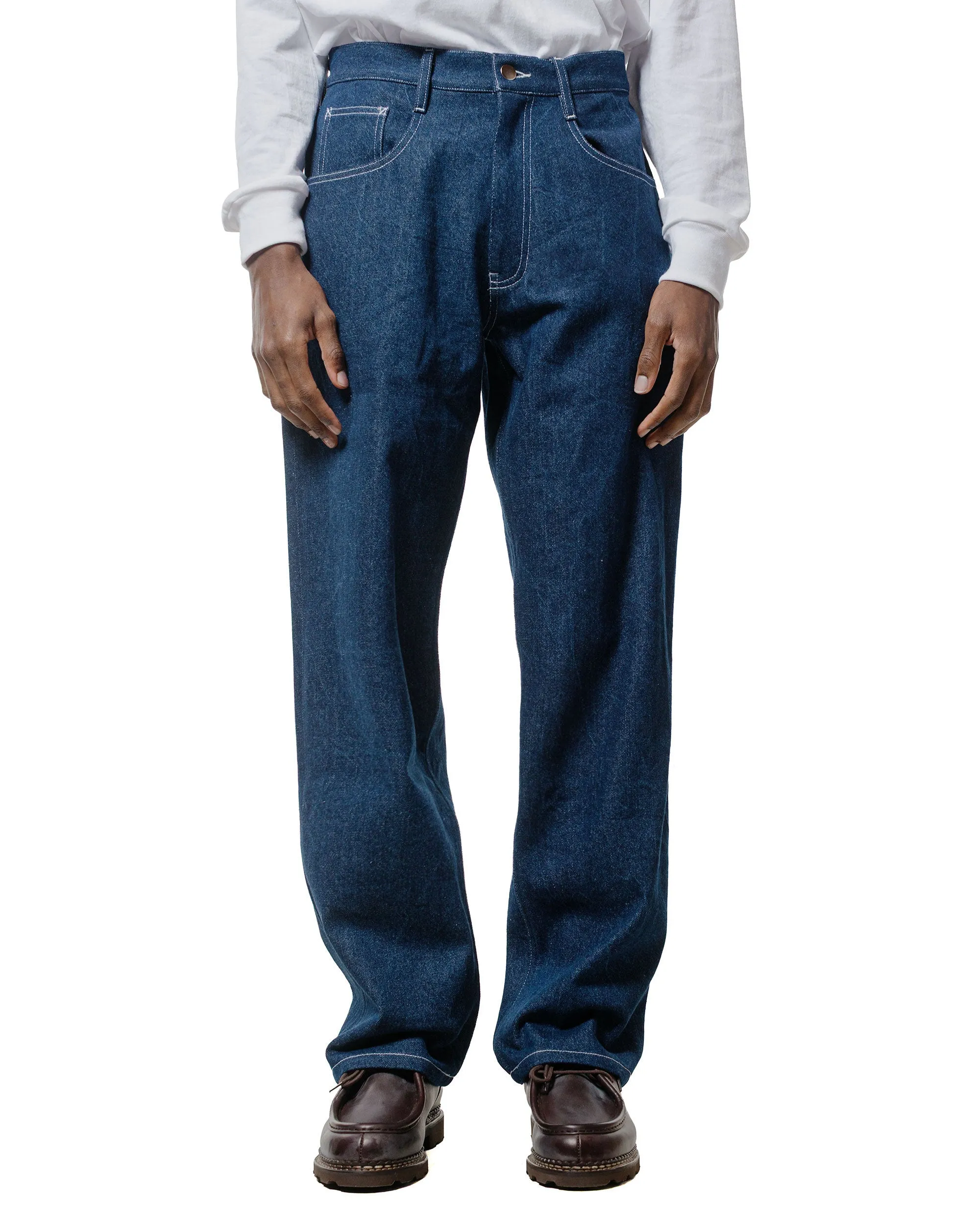 Randy's Garments 5-Pocket Jean Scoured Indigo 12oz Cotton Denim sold by Lost & Found product image thumbnail 2