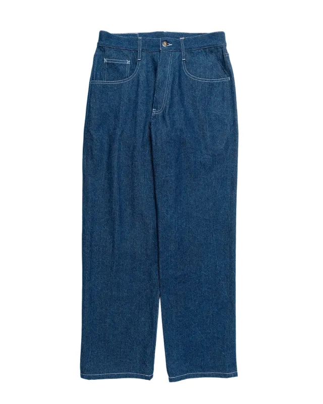 Randy's Garments 5-Pocket Jean Scoured Indigo 12oz Cotton Denim sold by Lost & Found