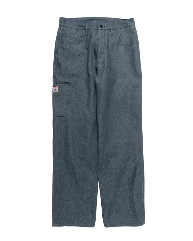 Randy's Garments 7-Pocket Jean Washed 13.5oz Cotton Charcoal Cone Denim sold by Lost & Found