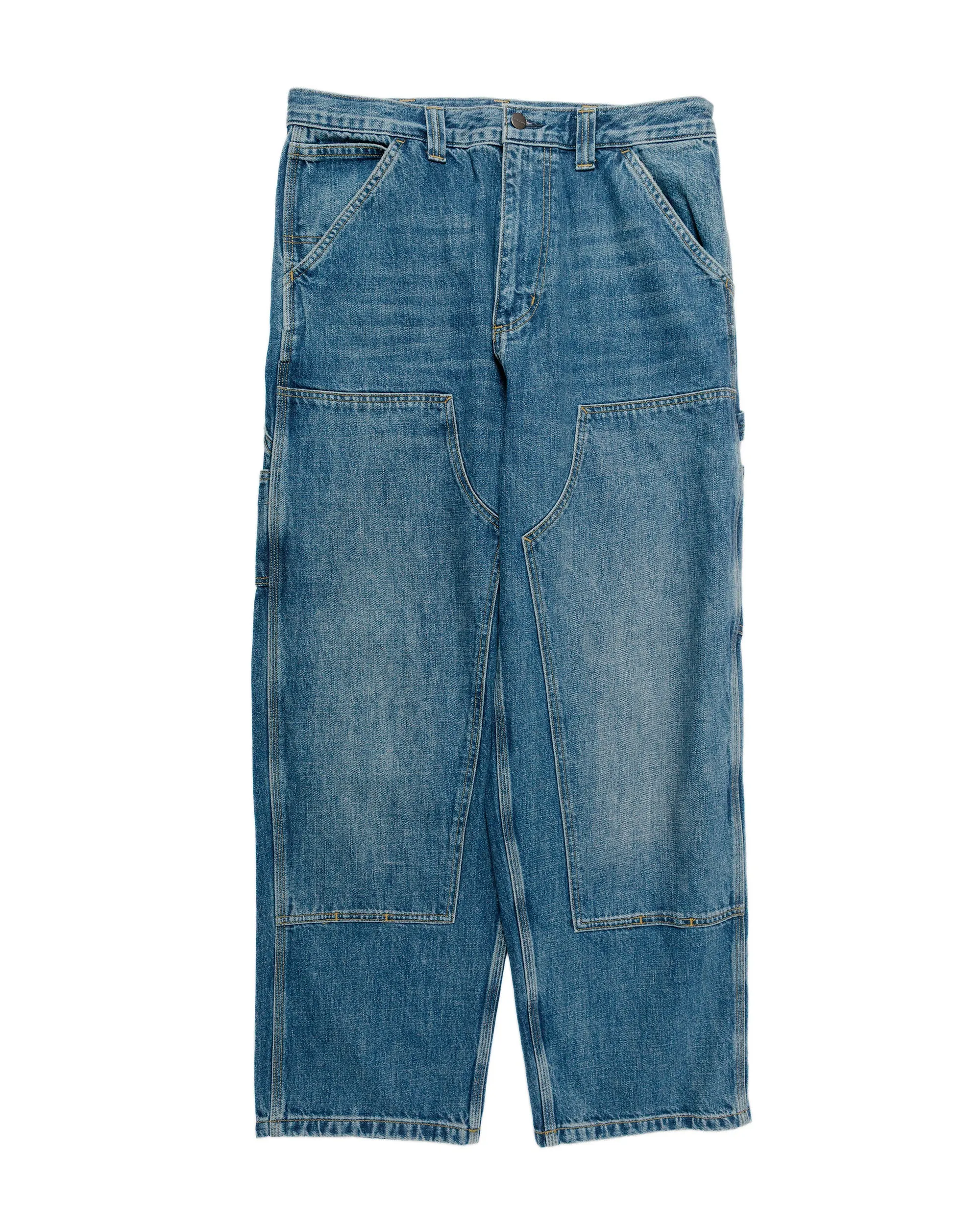 Carhartt W.I.P. OG Double Knee Pant Denim Blue Dark Used Wash sold by Lost & Found