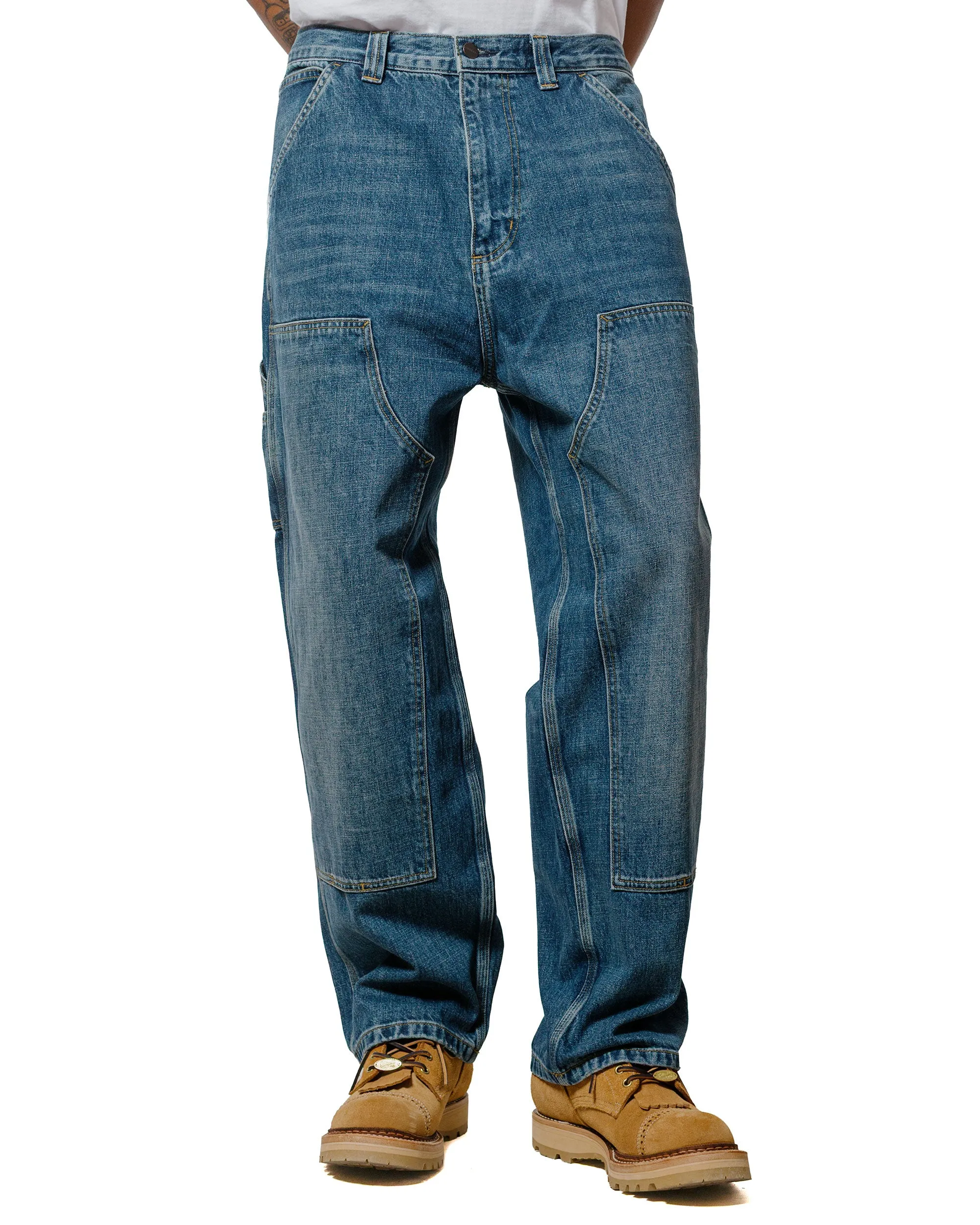 Carhartt W.I.P. OG Double Knee Pant Denim Blue Dark Used Wash sold by Lost & Found product image thumbnail 2