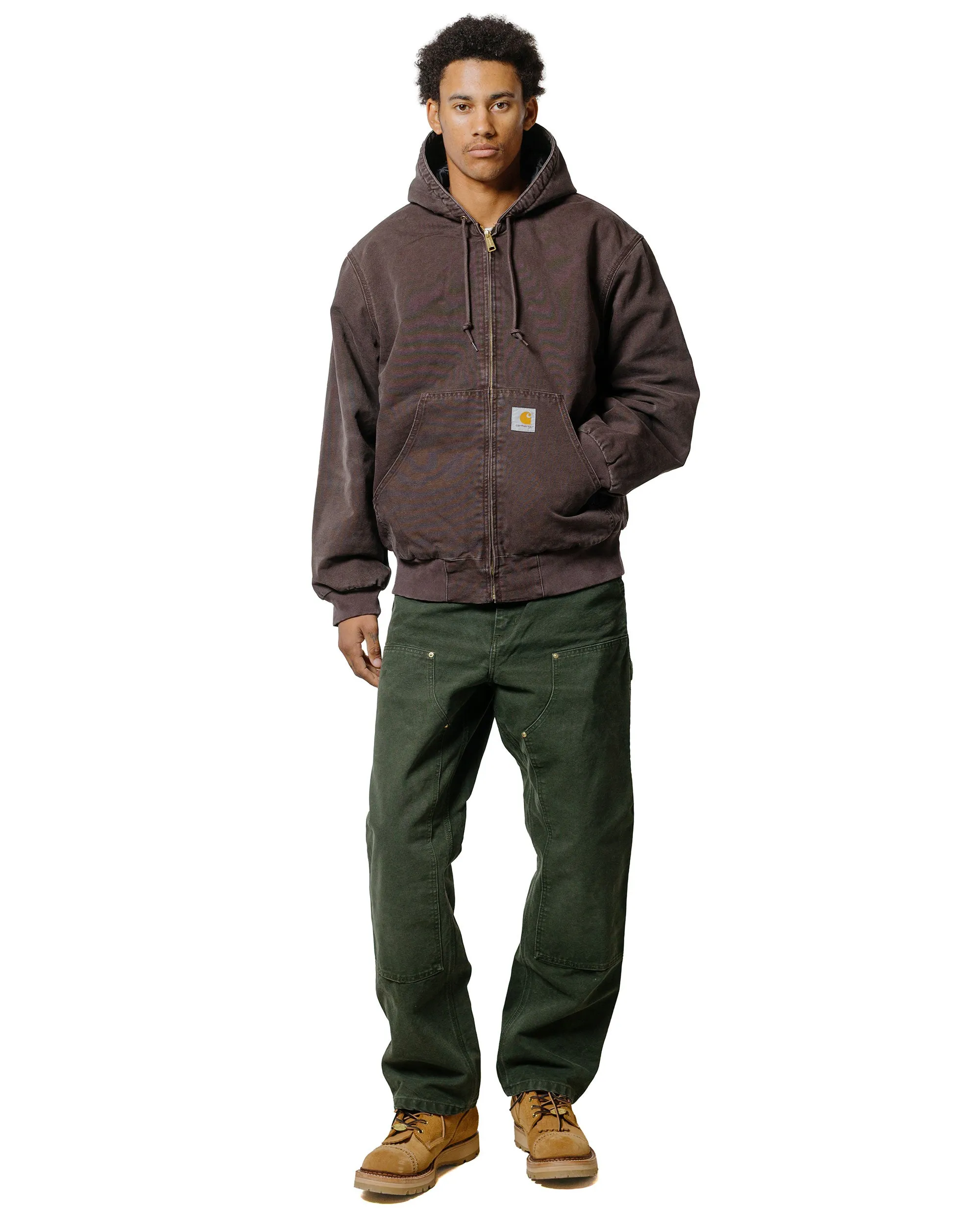 Carhartt W.I.P. Double Knee Pant Olive Stone Canvas sold by Lost & Found product image thumbnail 4