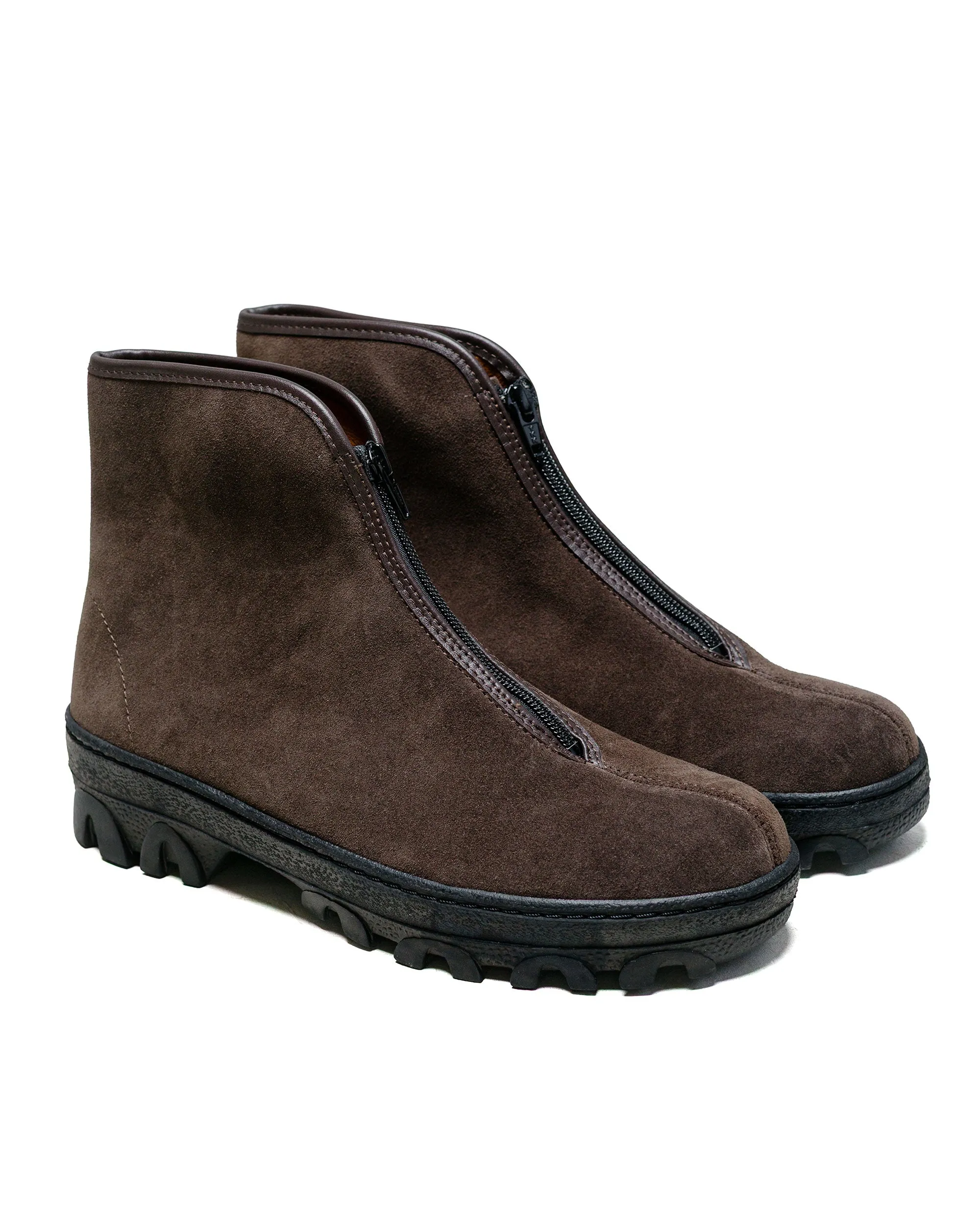 Reproduction of Found Russian Military Boots 540SS Choco Brown Suede sold by Lost & Found product image thumbnail 2