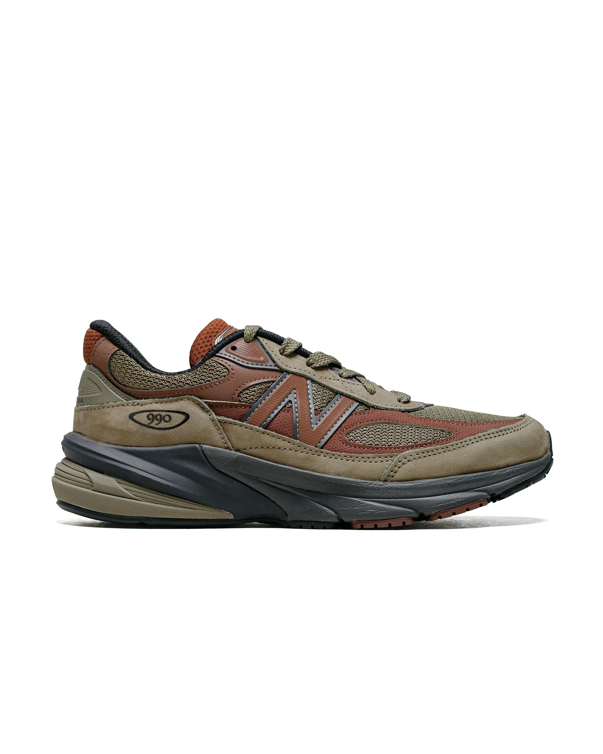 New Balance U990CA6 Dark Camo/Rich Oak sold by Lost & Found