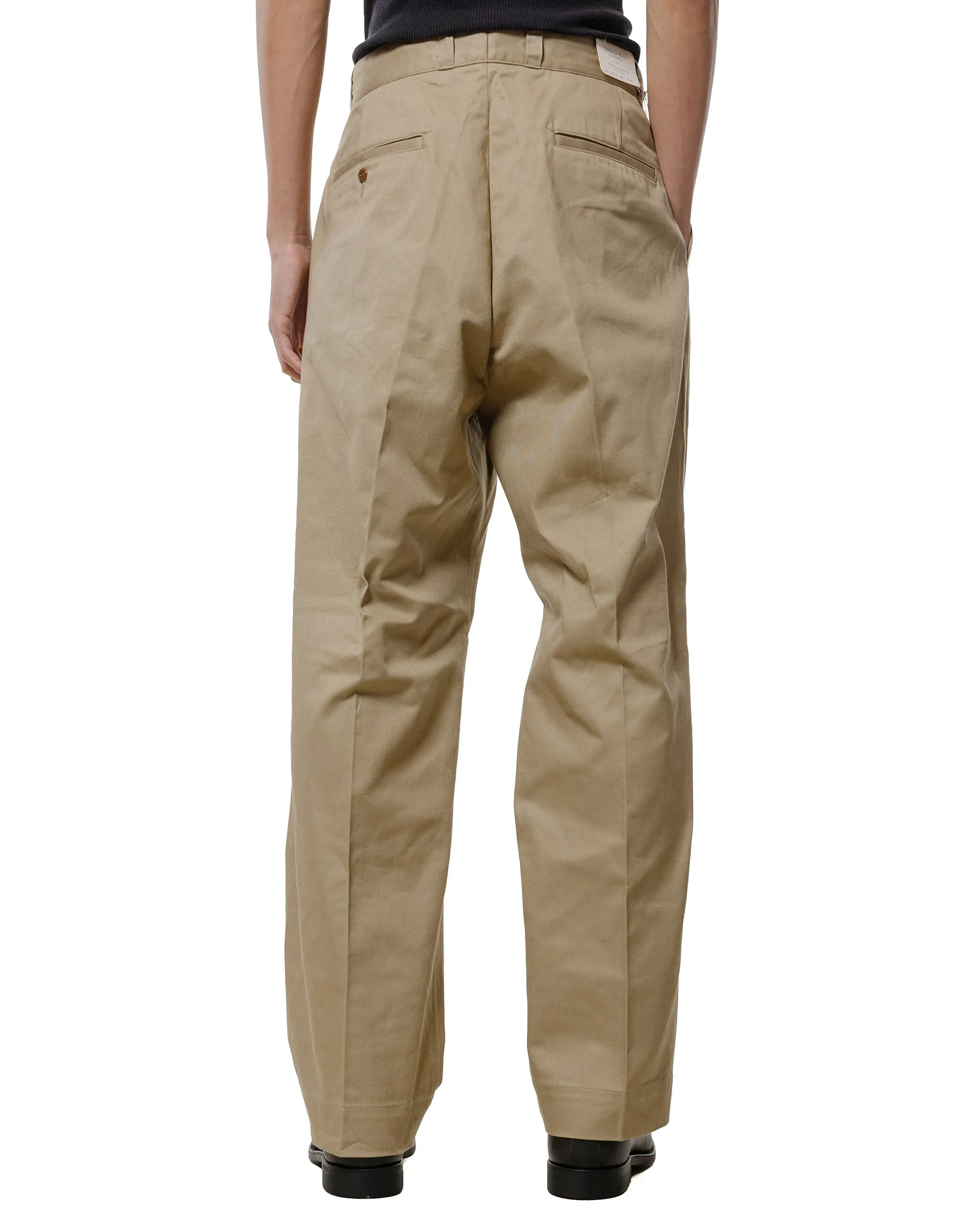 Phigvel Officer Trousers (Regular) Khaki Beige sold by Lost & Found product image thumbnail 3