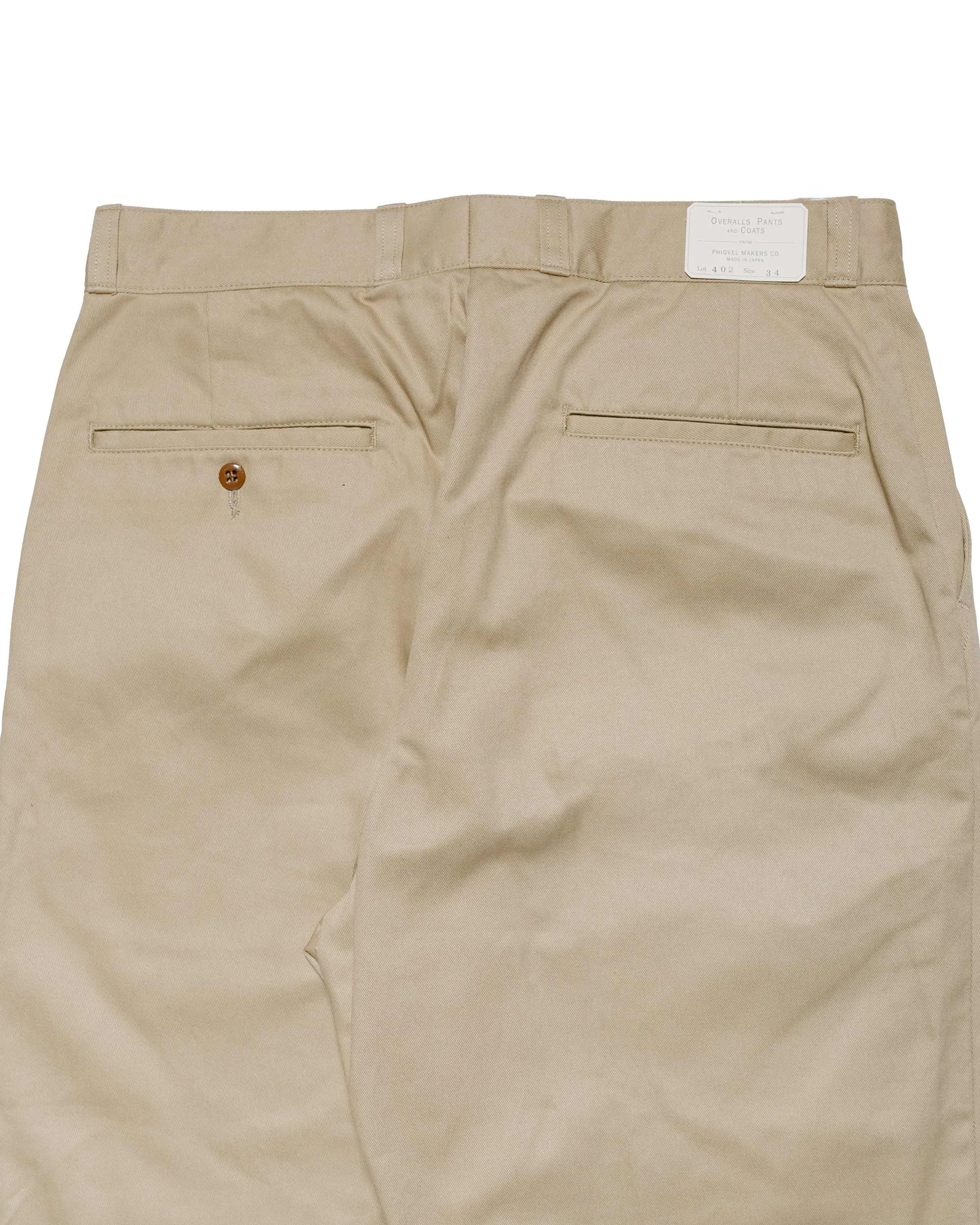 Phigvel Officer Trousers (Regular) Khaki Beige sold by Lost & Found product image thumbnail 5