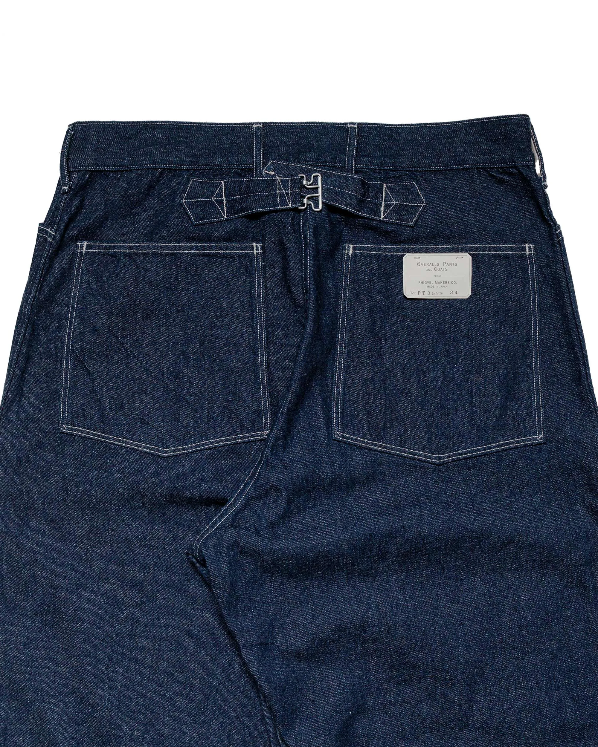 Phigvel Mil Denim Fatigue Trousers Indigo sold by Lost & Found product image thumbnail 5