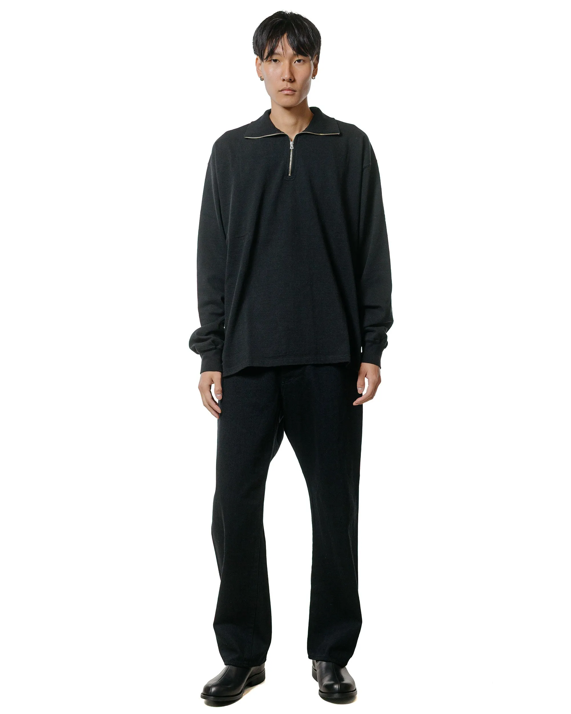 Phigvel Nep Half Zip Sporting Top Ink Black sold by Lost & Found product image thumbnail 4