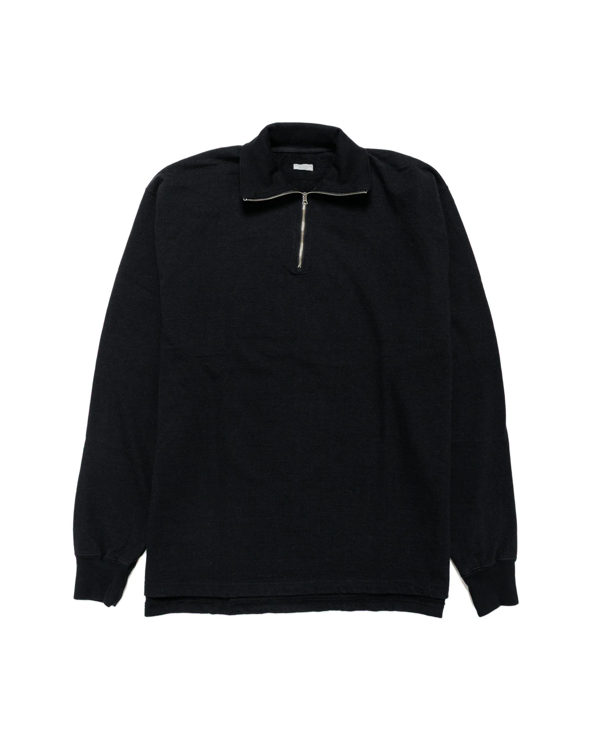 Phigvel Nep Half Zip Sporting Top Ink Black sold by Lost & Found