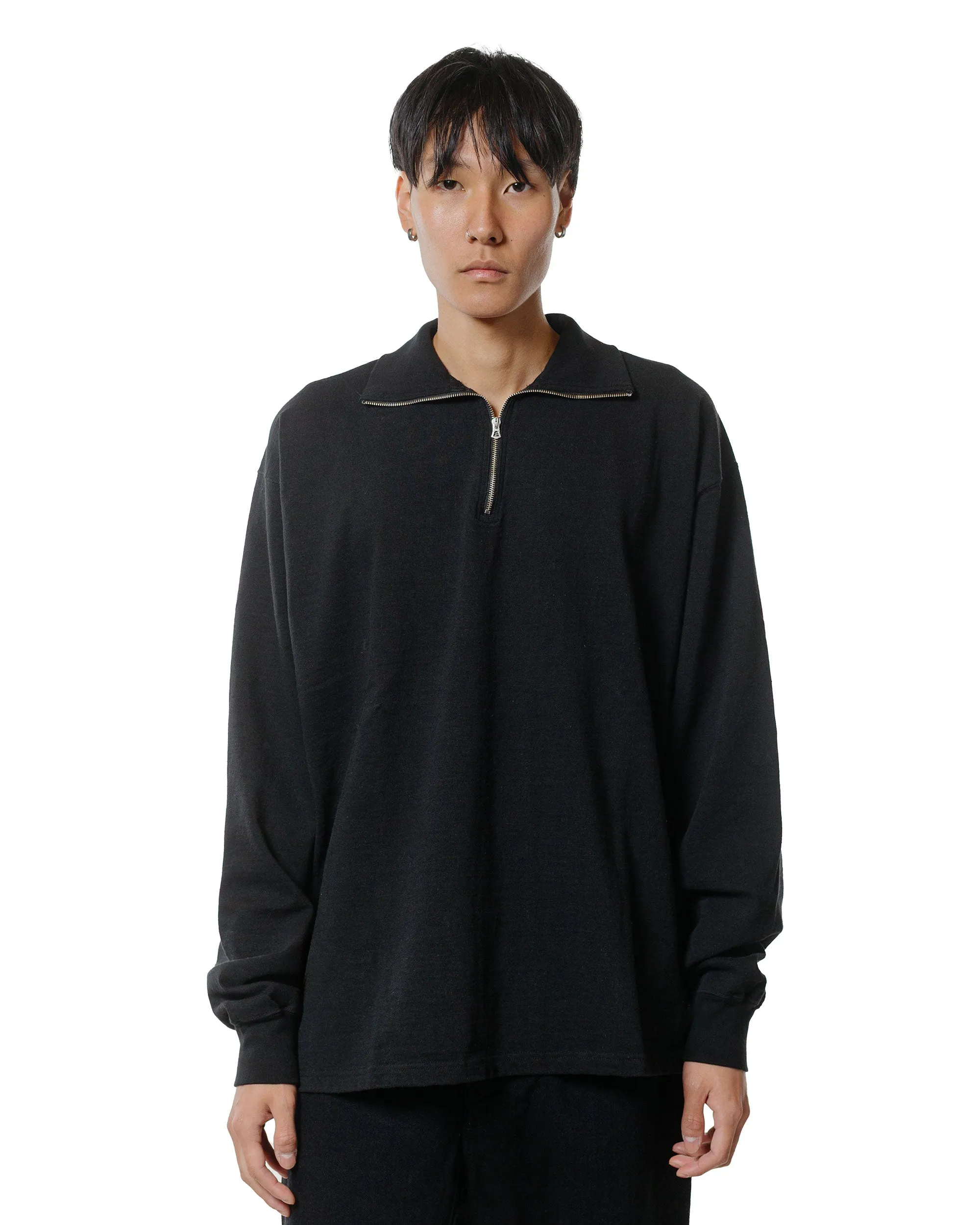 Phigvel Nep Half Zip Sporting Top Ink Black sold by Lost & Found product image thumbnail 2