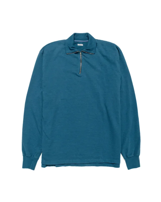 Phigvel Nep Half Zip Sporting Top Cerulean sold by Lost & Found