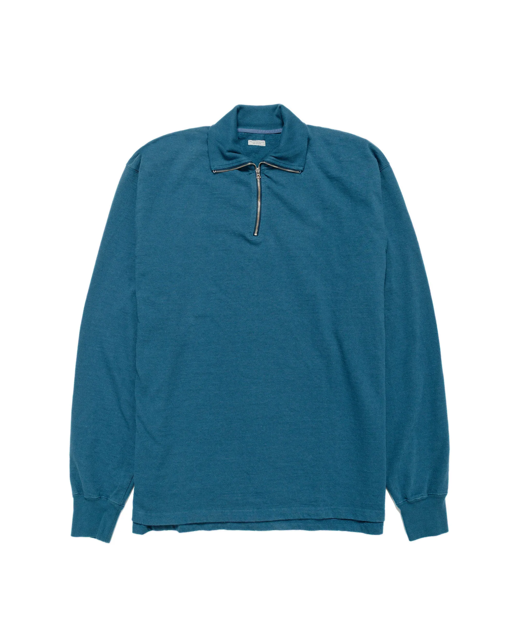 Phigvel Nep Half Zip Sporting Top Cerulean sold by Lost & Found