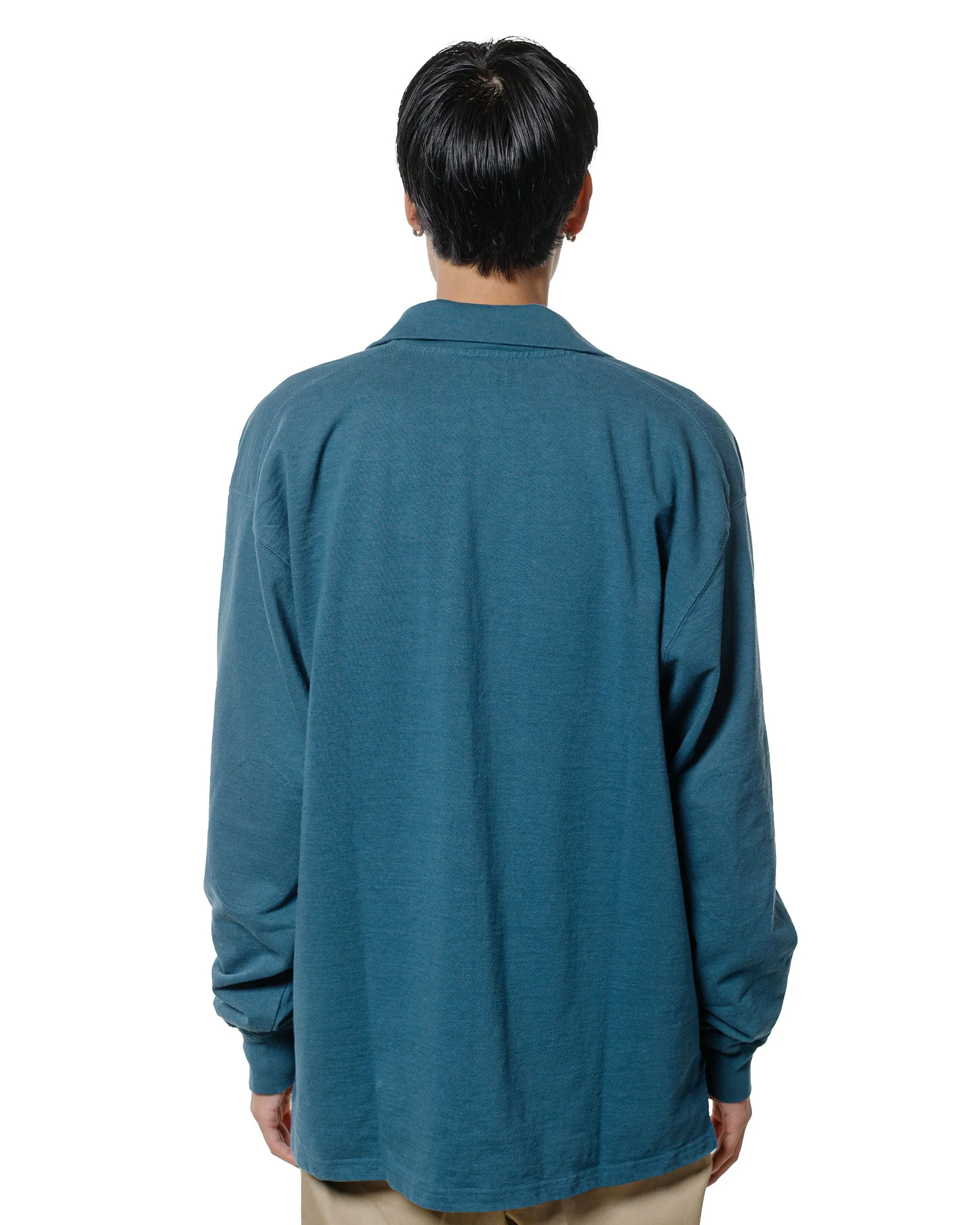 Phigvel Nep Half Zip Sporting Top Cerulean sold by Lost & Found product image thumbnail 3