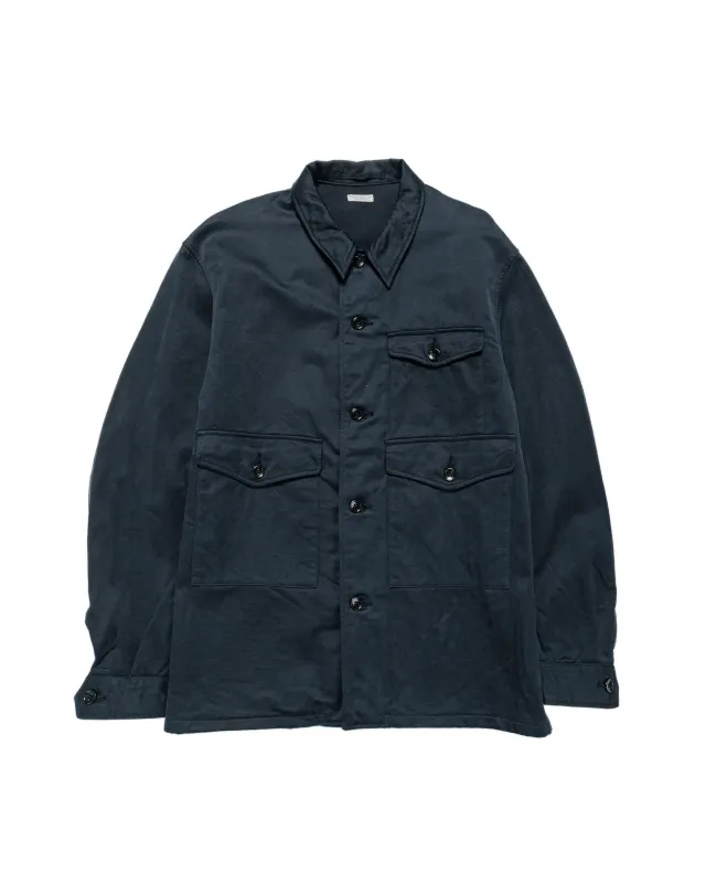 Phigvel Hunting Shirt Jacket Grayish Navy sold by Lost & Found