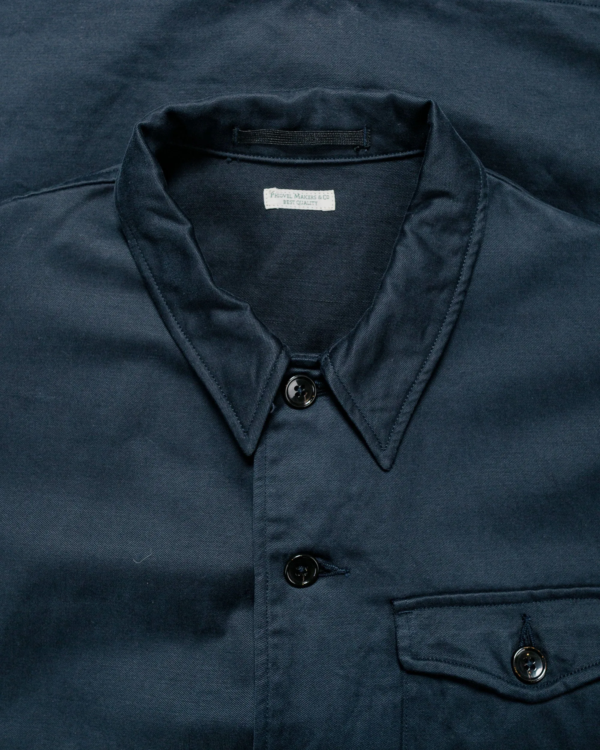 Phigvel Hunting Shirt Jacket Grayish Navy sold by Lost & Found product image thumbnail 5