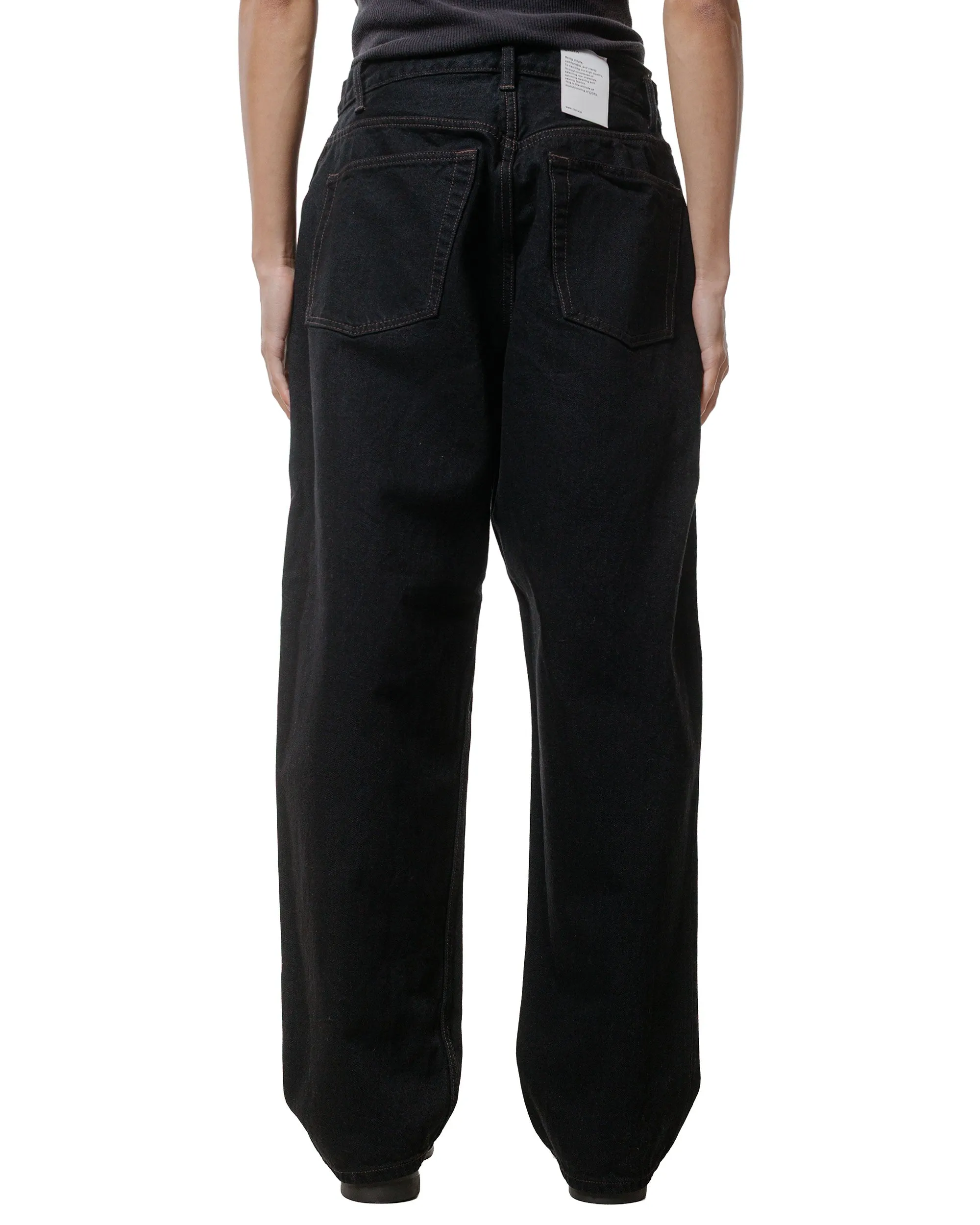 CIOTA Baggy 5 Pockets Pants Black One Wash sold by Lost & Found product image thumbnail 3