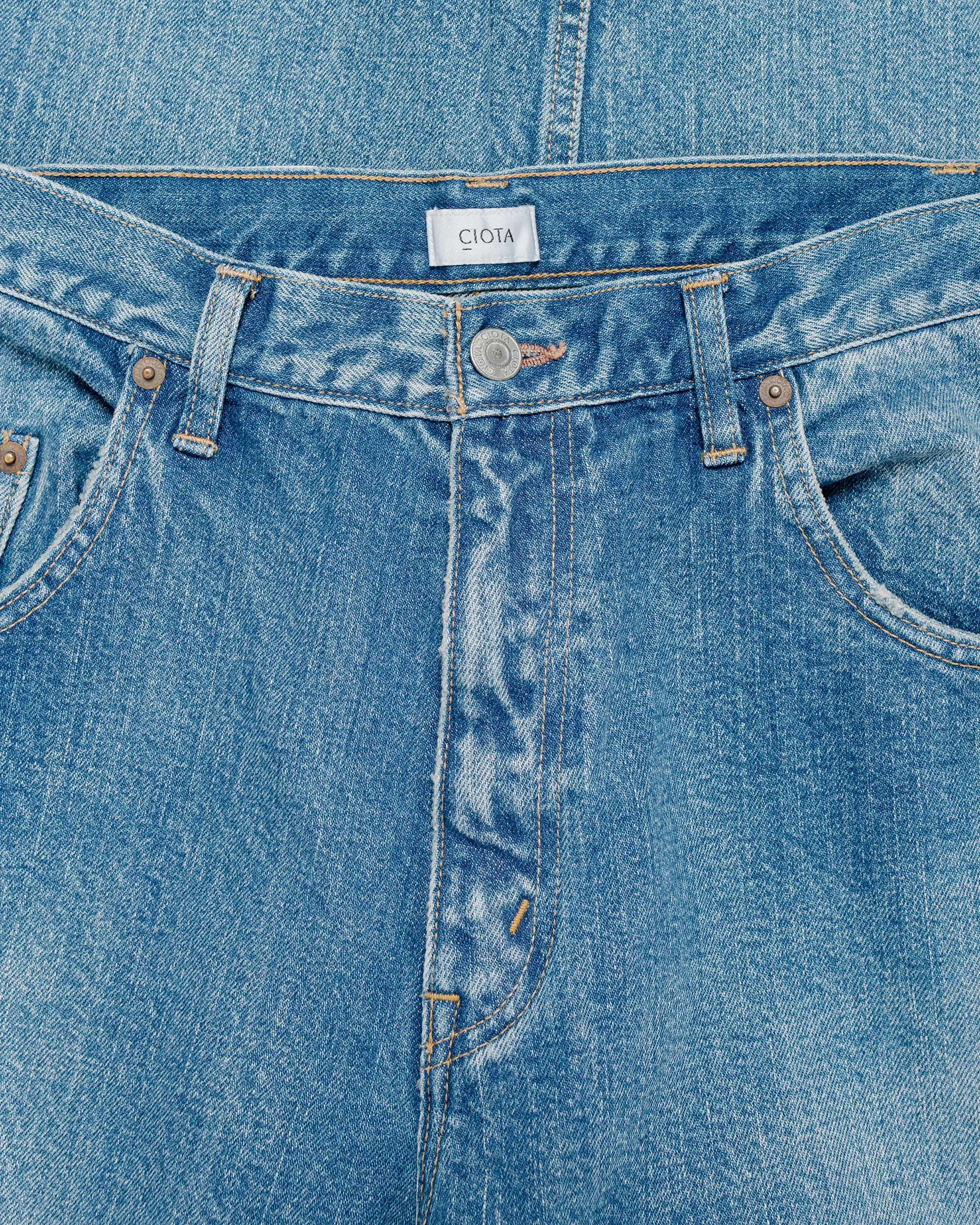 CIOTA Baggy 5 Pockets Pants Medium Dark Blue Damage sold by Lost & Found product image thumbnail 5