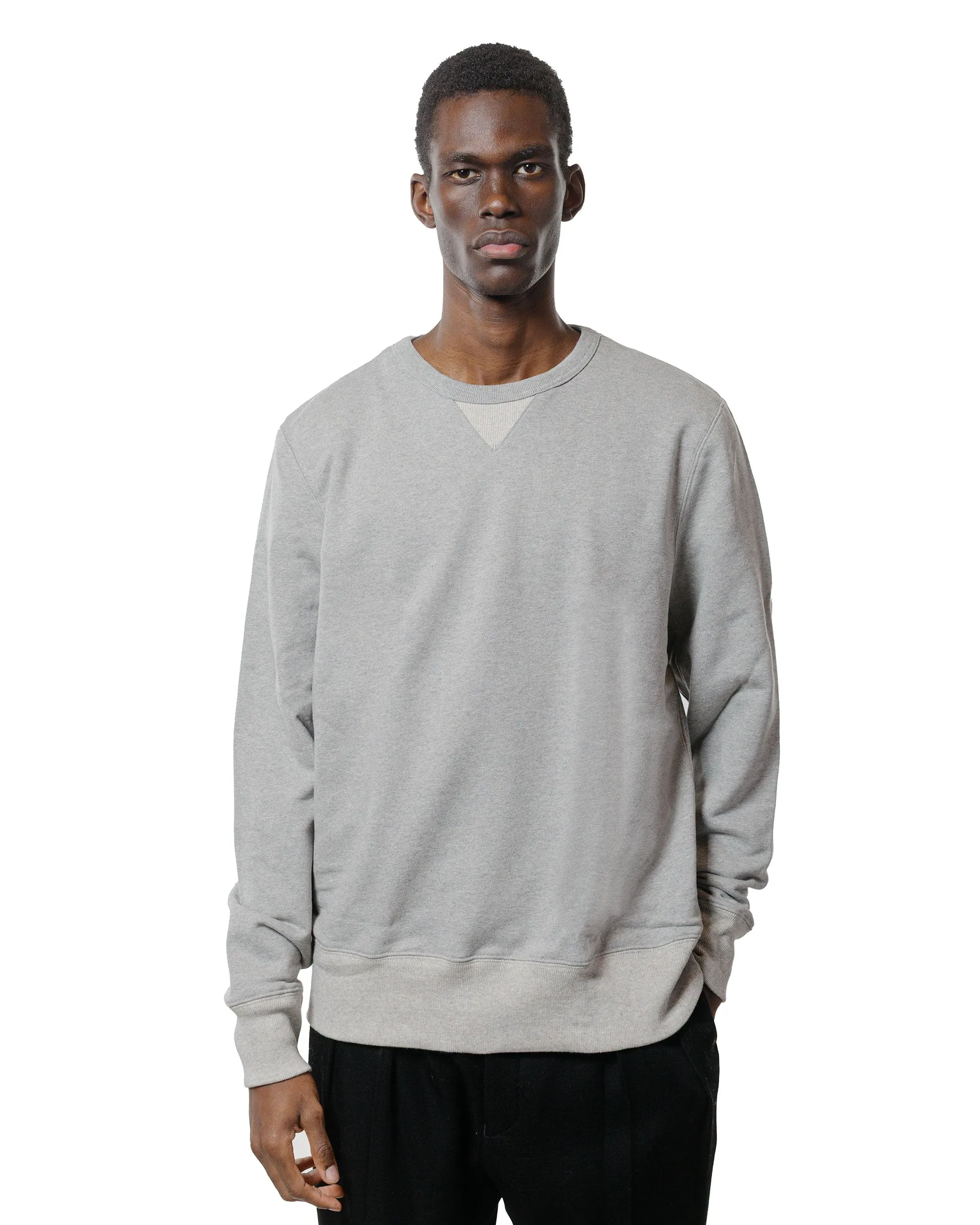 Merz B. Schwanen 3M46 Vintage Machine Fleece Sweatshirt Grey Melange sold by Lost & Found product image thumbnail 2