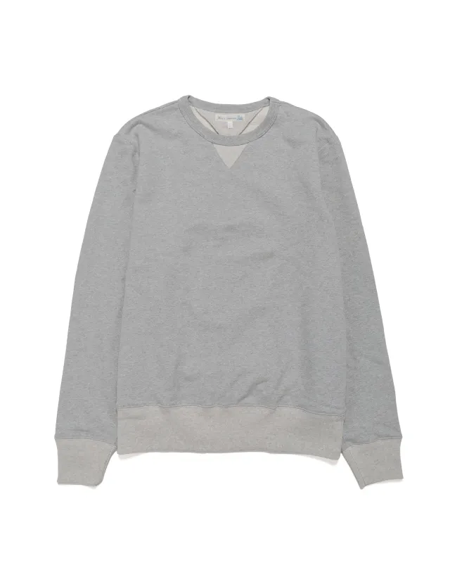 Merz B. Schwanen 3M46 Vintage Machine Fleece Sweatshirt Grey Melange made by Merz B. Schwanen