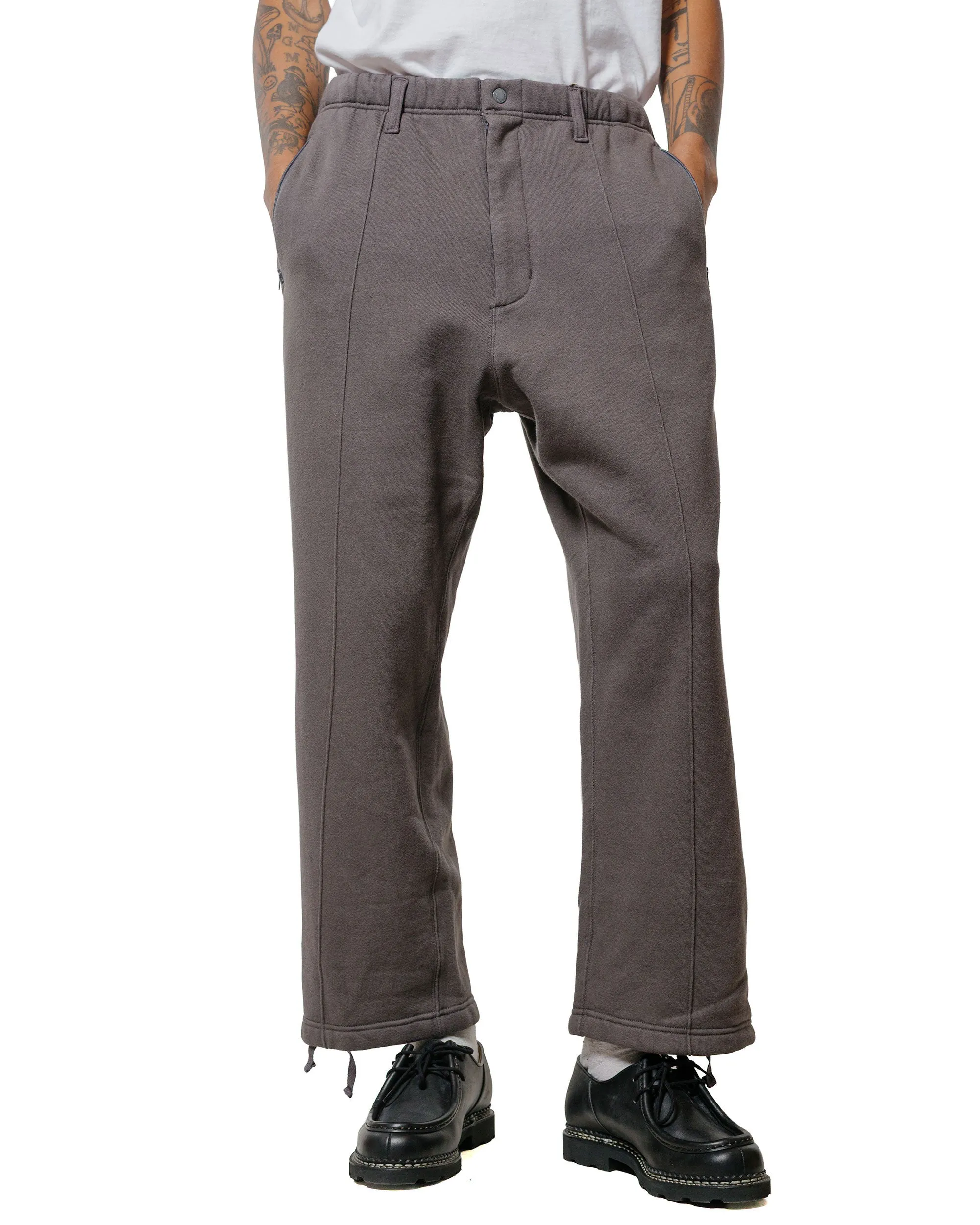 Engineered Garments Knit Leisure Pant Graphite 12oz Cotton Fleece sold by Lost & Found product image thumbnail 2