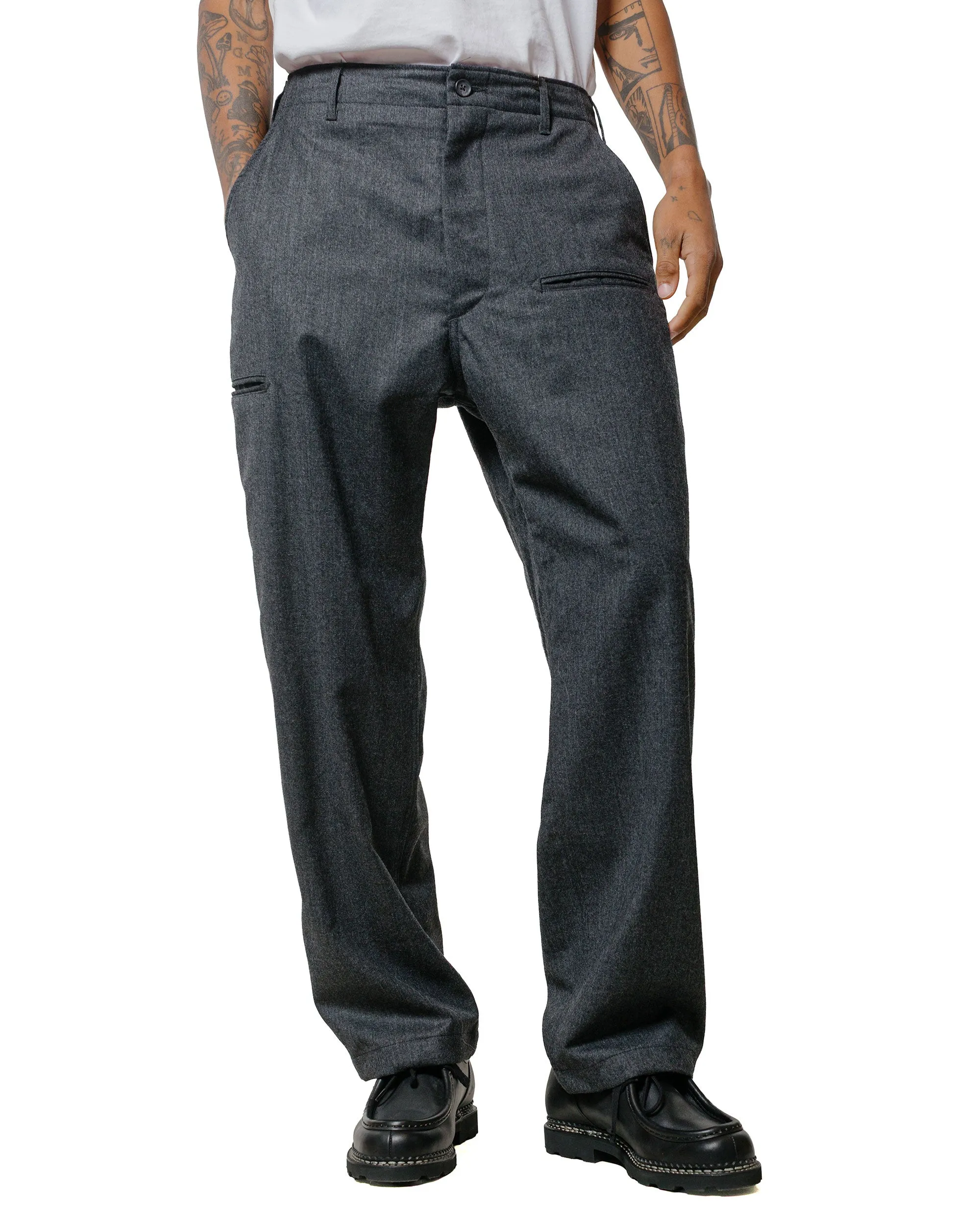 Engineered Garments NNP Pant Charcoal High Count Worsted Wool sold by Lost & Found product image thumbnail 2