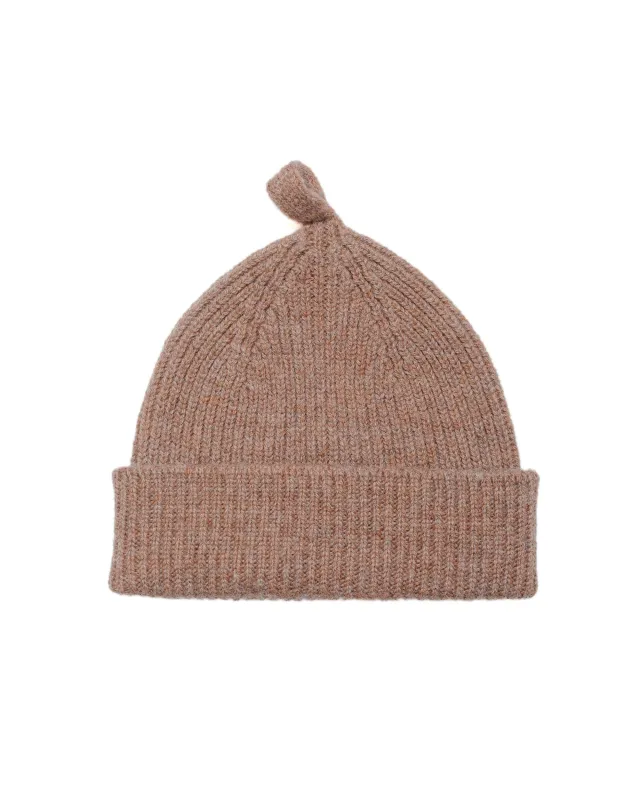 MHL Simple Ribbed Beanie British Wool Mineral sold by Lost & Found
