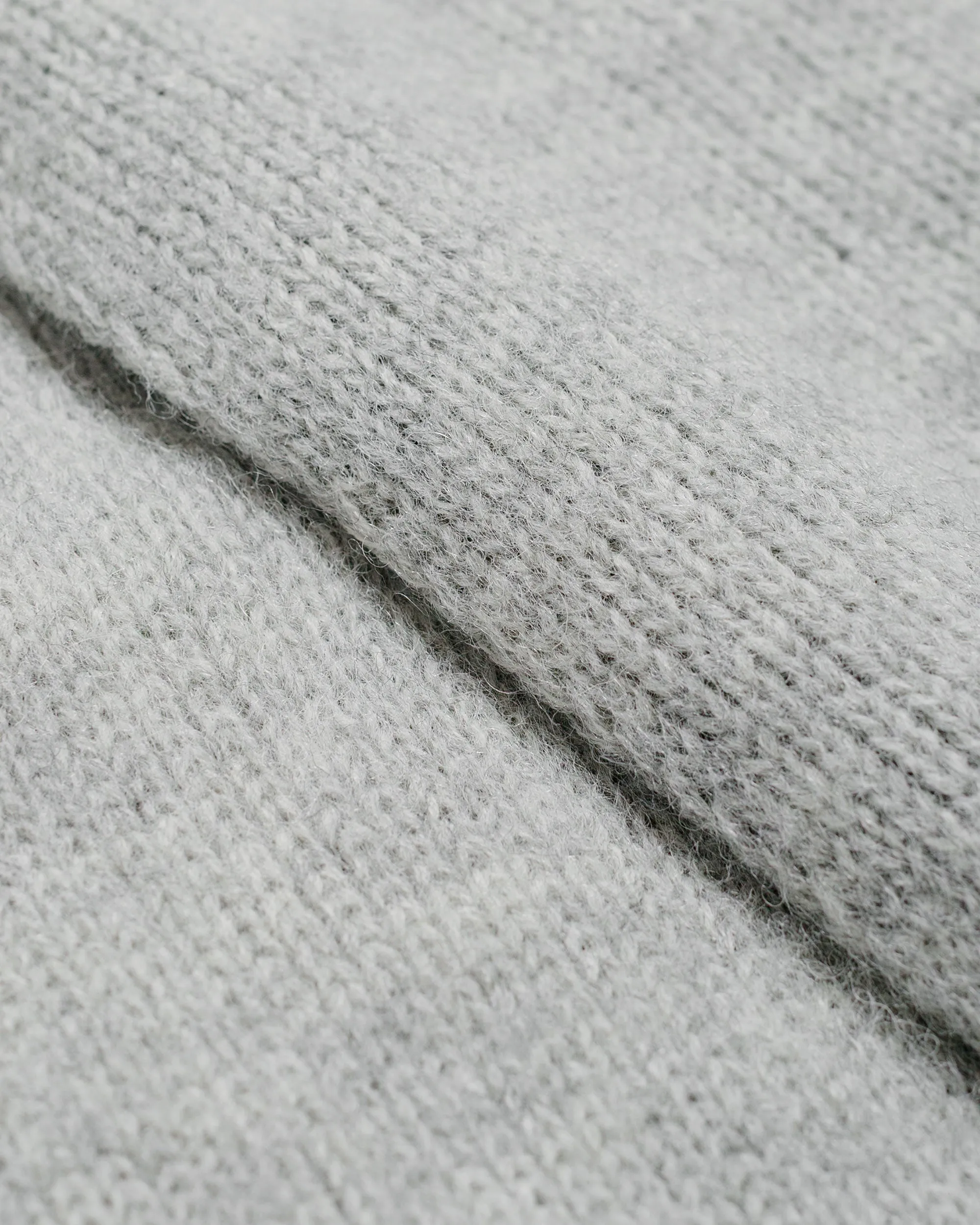 MHL Brushed Scarf Soft Shetland Wool Light Grey sold by Lost & Found product image thumbnail 2