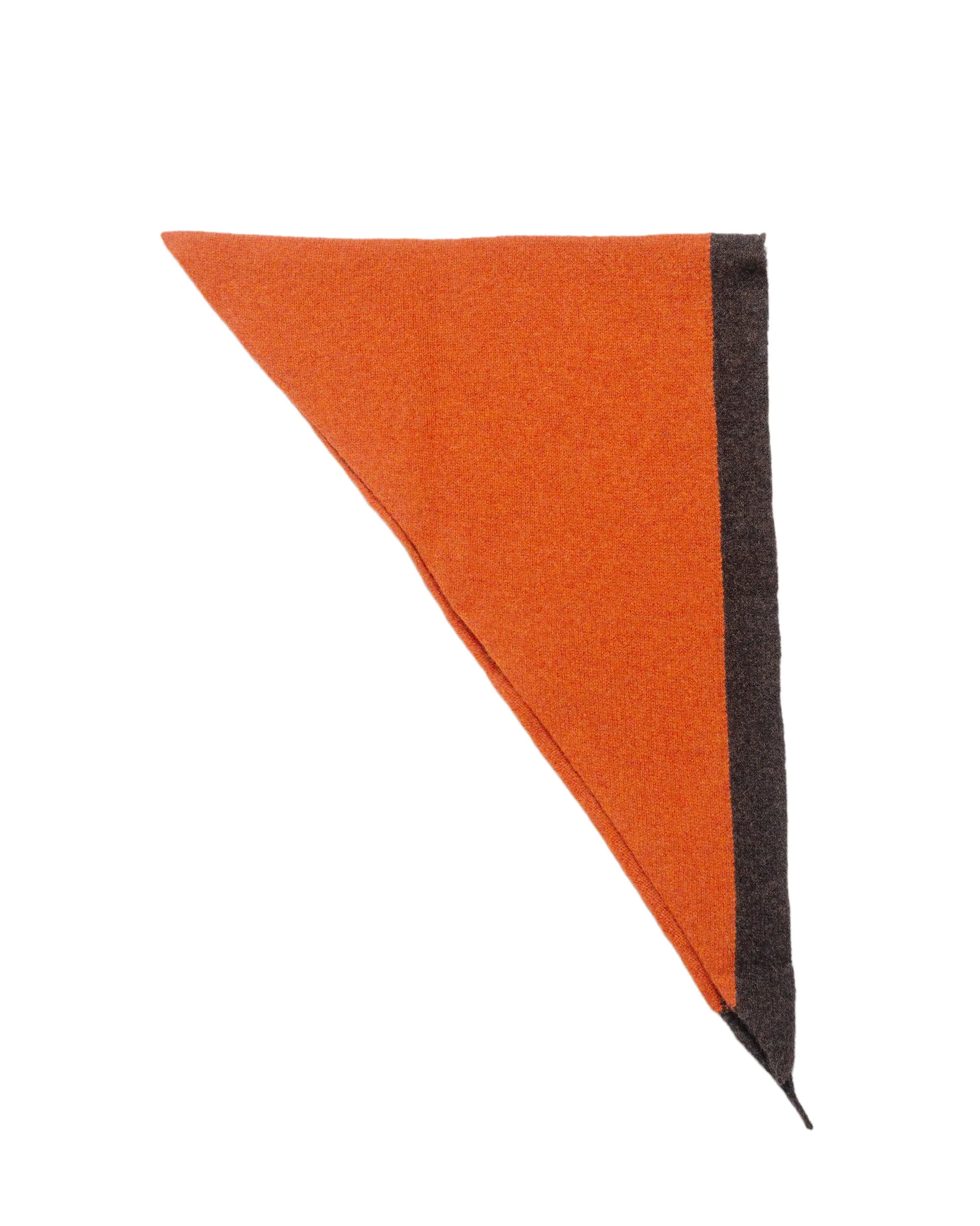 MHL Tipped Scout Scarf Lambswool Ember/Cocoa sold by Lost & Found product image thumbnail 2