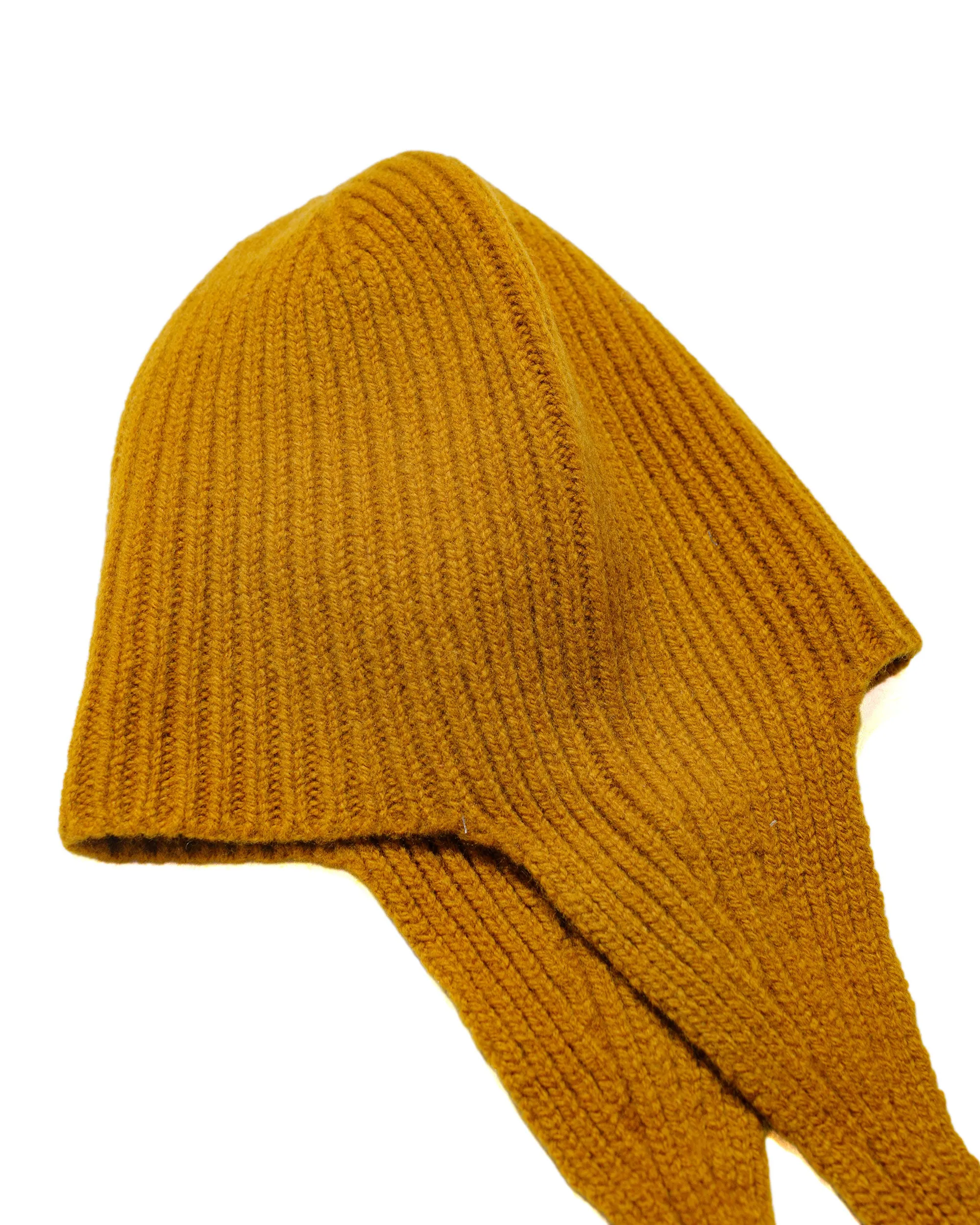 MHL Ear Flap Hat Soft Spun Wool Mustard sold by Lost & Found product image thumbnail 2