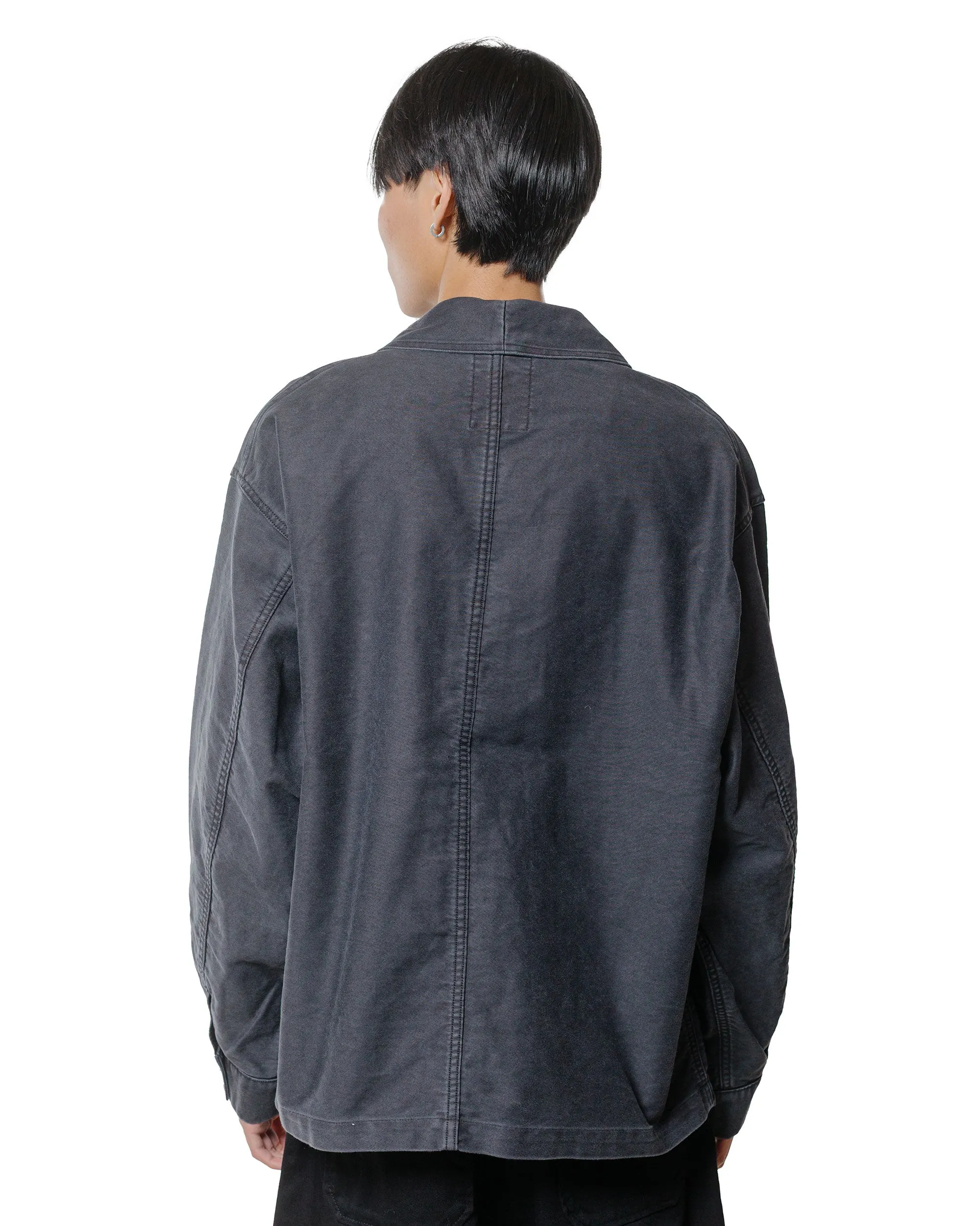 Danton Sulfur Dye Heavy Moleskin Wide Coveralls Black sold by Lost & Found product image thumbnail 3