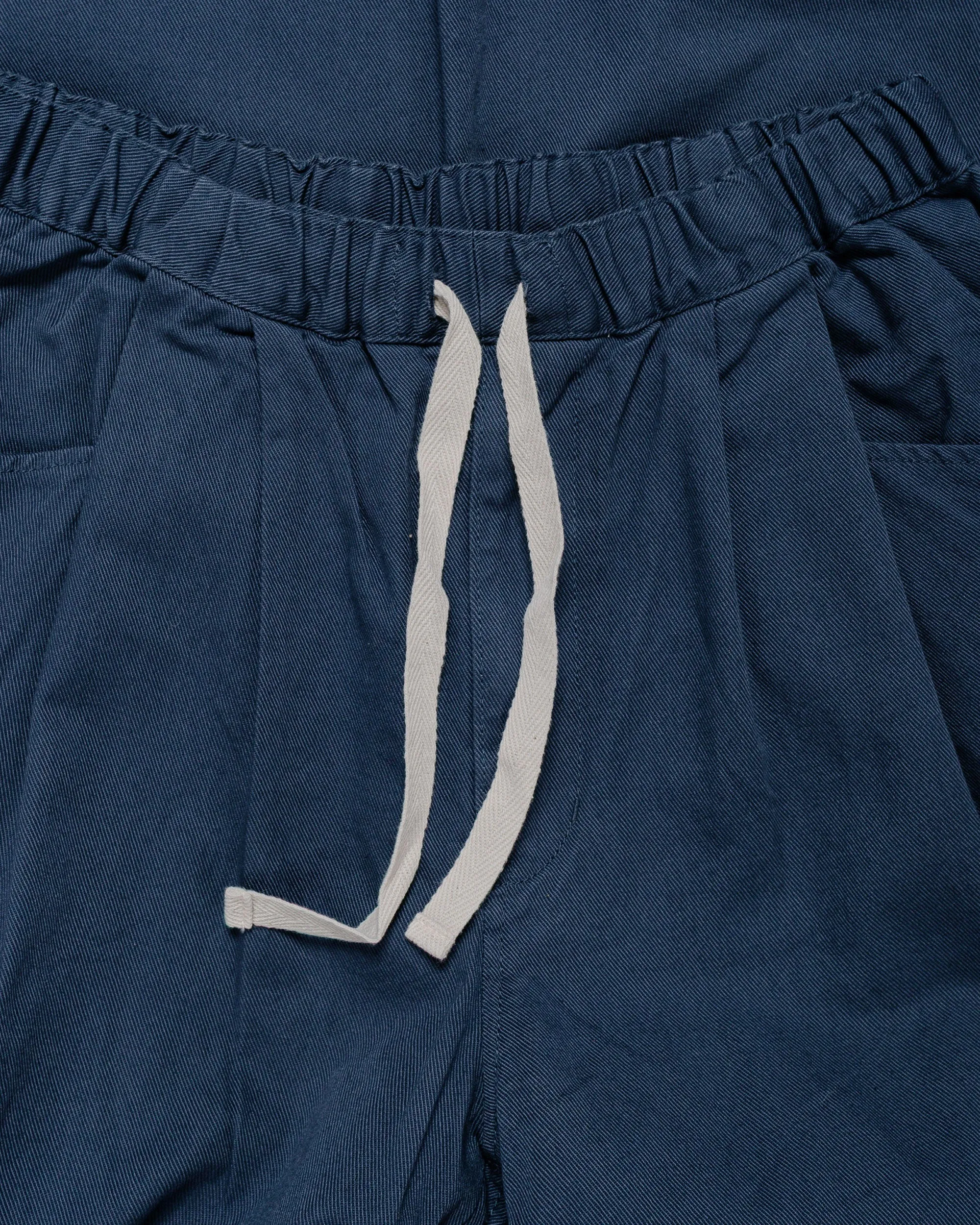Danton 10/- Loose Chino Tuck Pants Blue sold by Lost & Found product image thumbnail 5