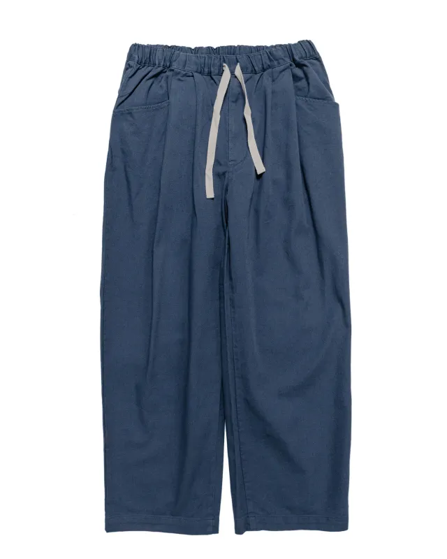 Danton 10/- Loose Chino Tuck Pants Blue sold by Lost & Found