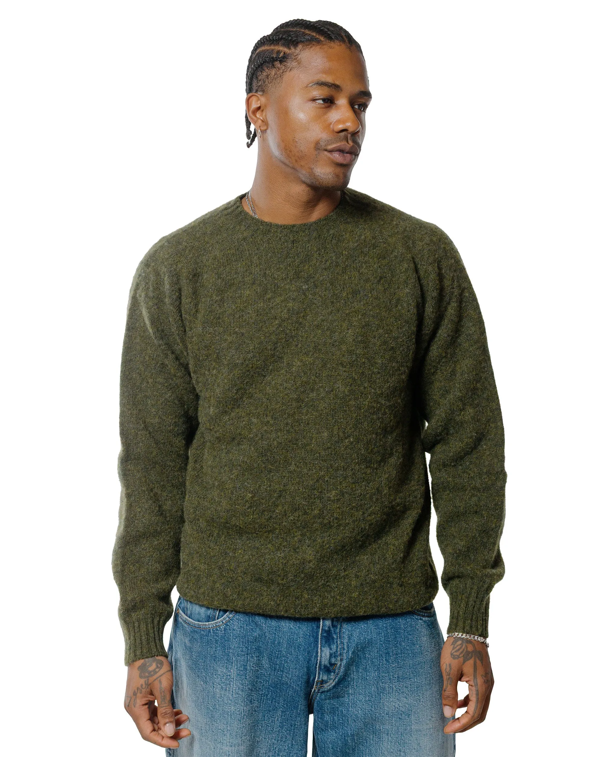 Lost & Found Shaggy Sweater Scots Pine sold by Lost & Found product image thumbnail 2
