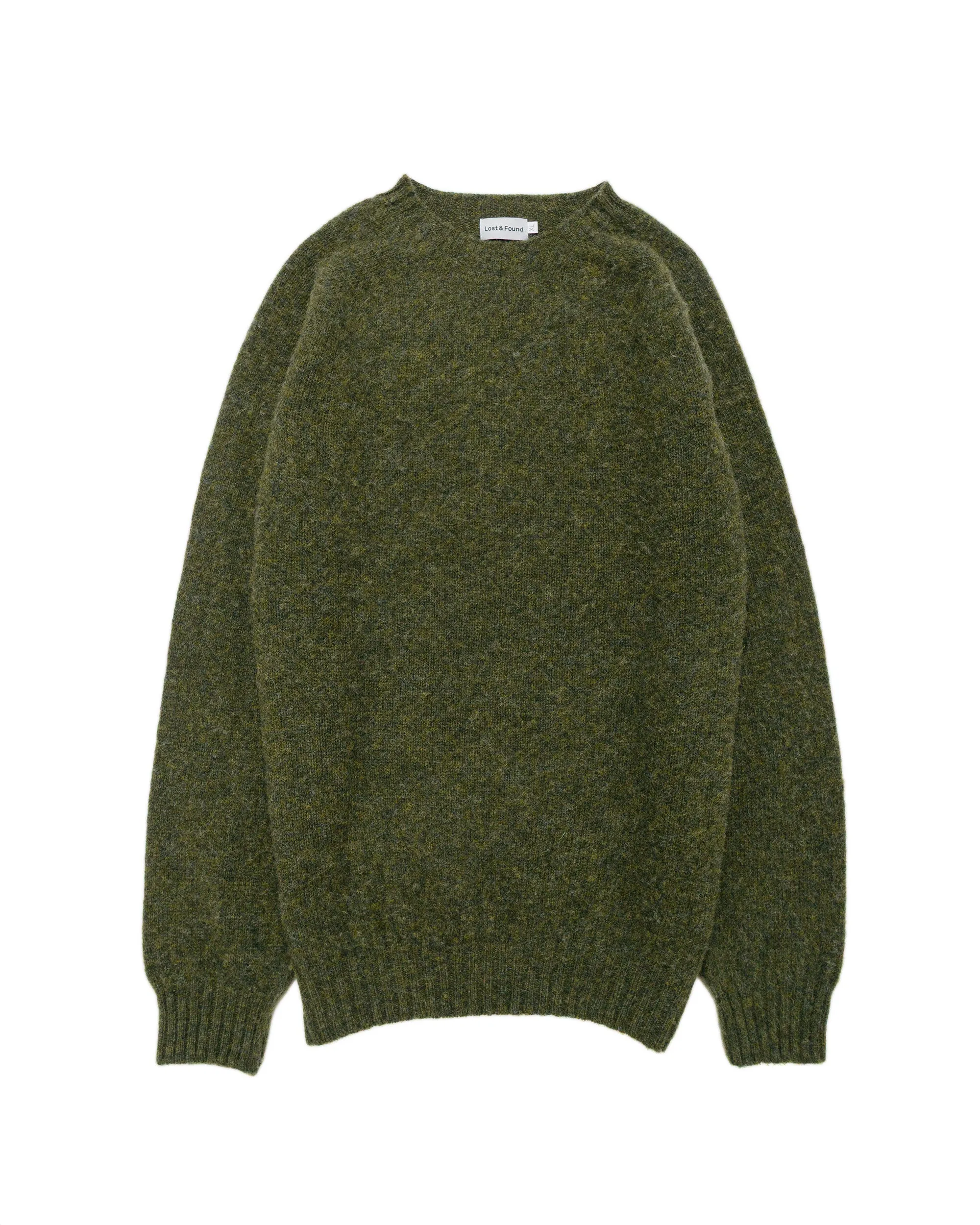 Lost & Found Shaggy Sweater Scots Pine sold by Lost & Found