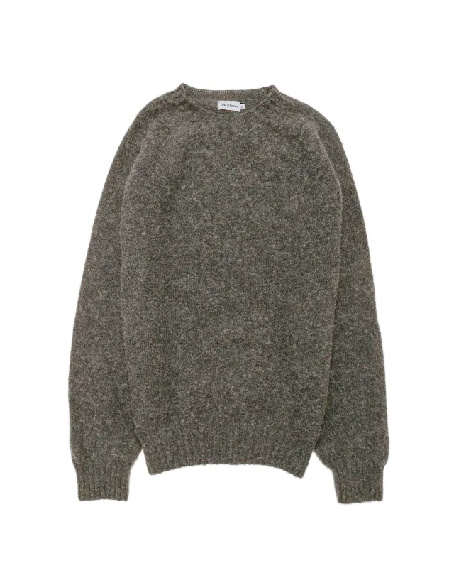 Lost & Found Shaggy Sweater Fossil sold by Lost & Found