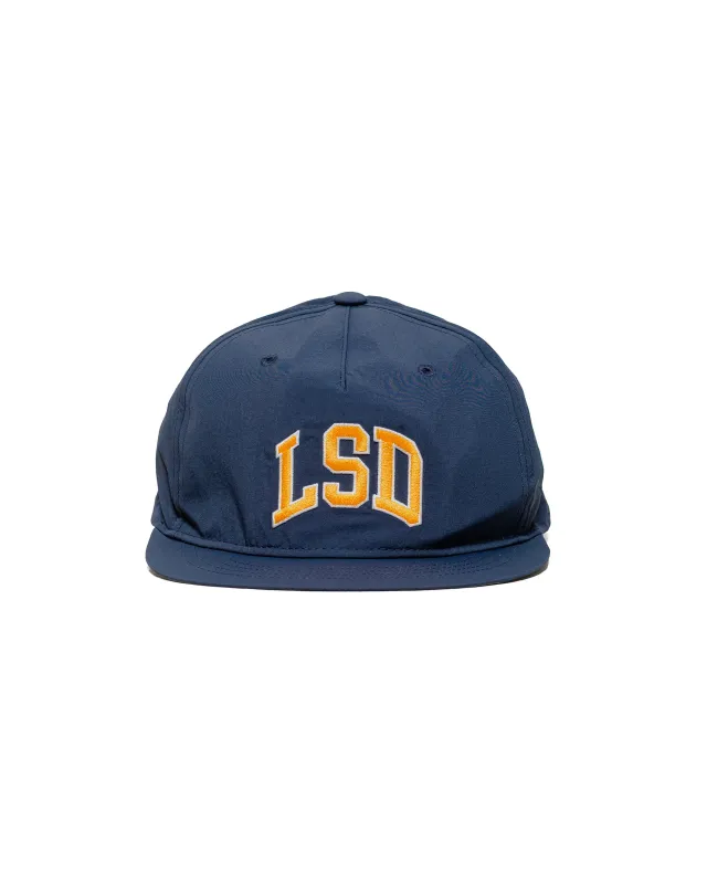 SATISFY FliteSilk 5 Panel Pinch Cap Navy made by Lost & Found