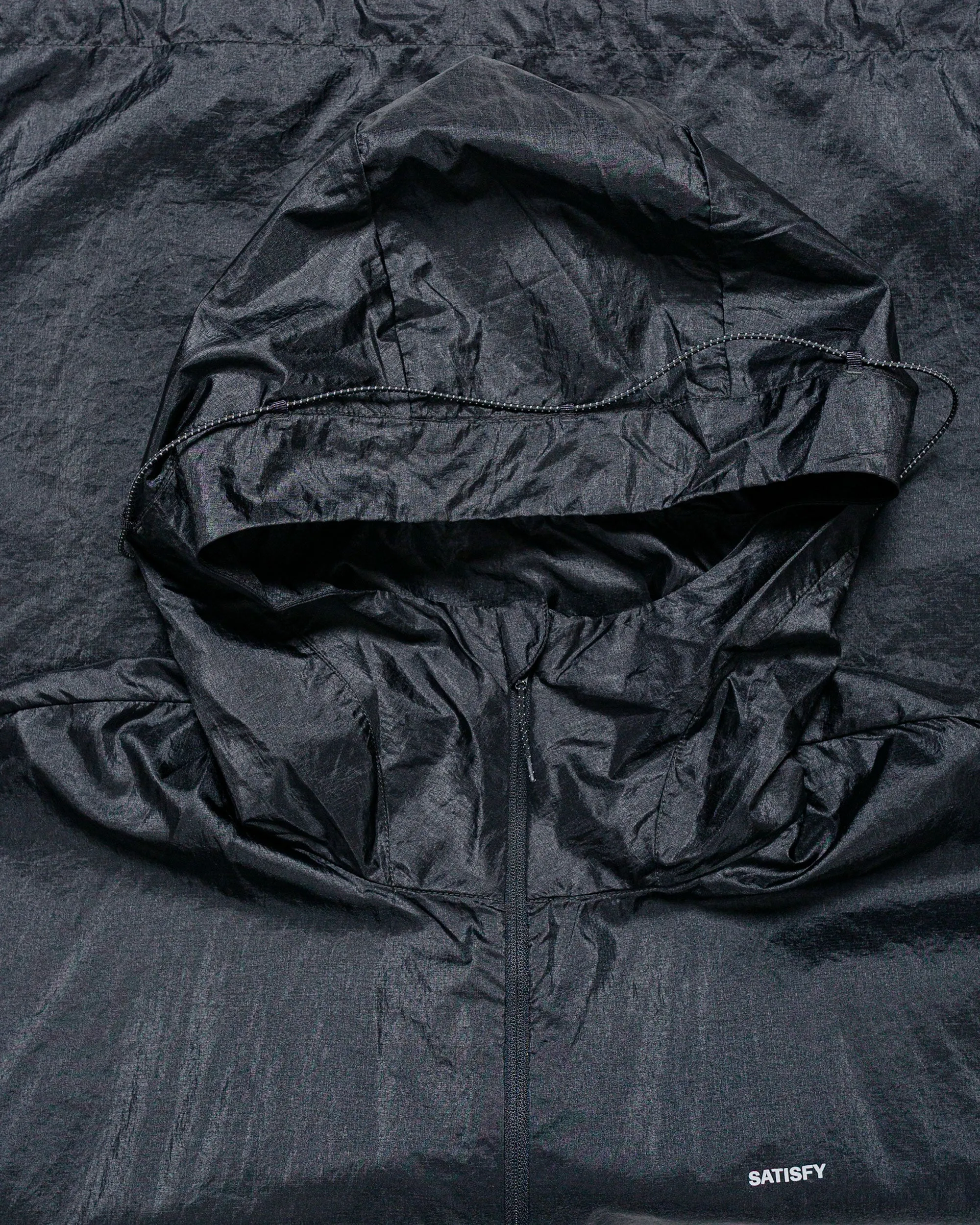 SATISFY Pertex Diamond Fuse Windbreaker Black sold by Lost & Found product image thumbnail 5