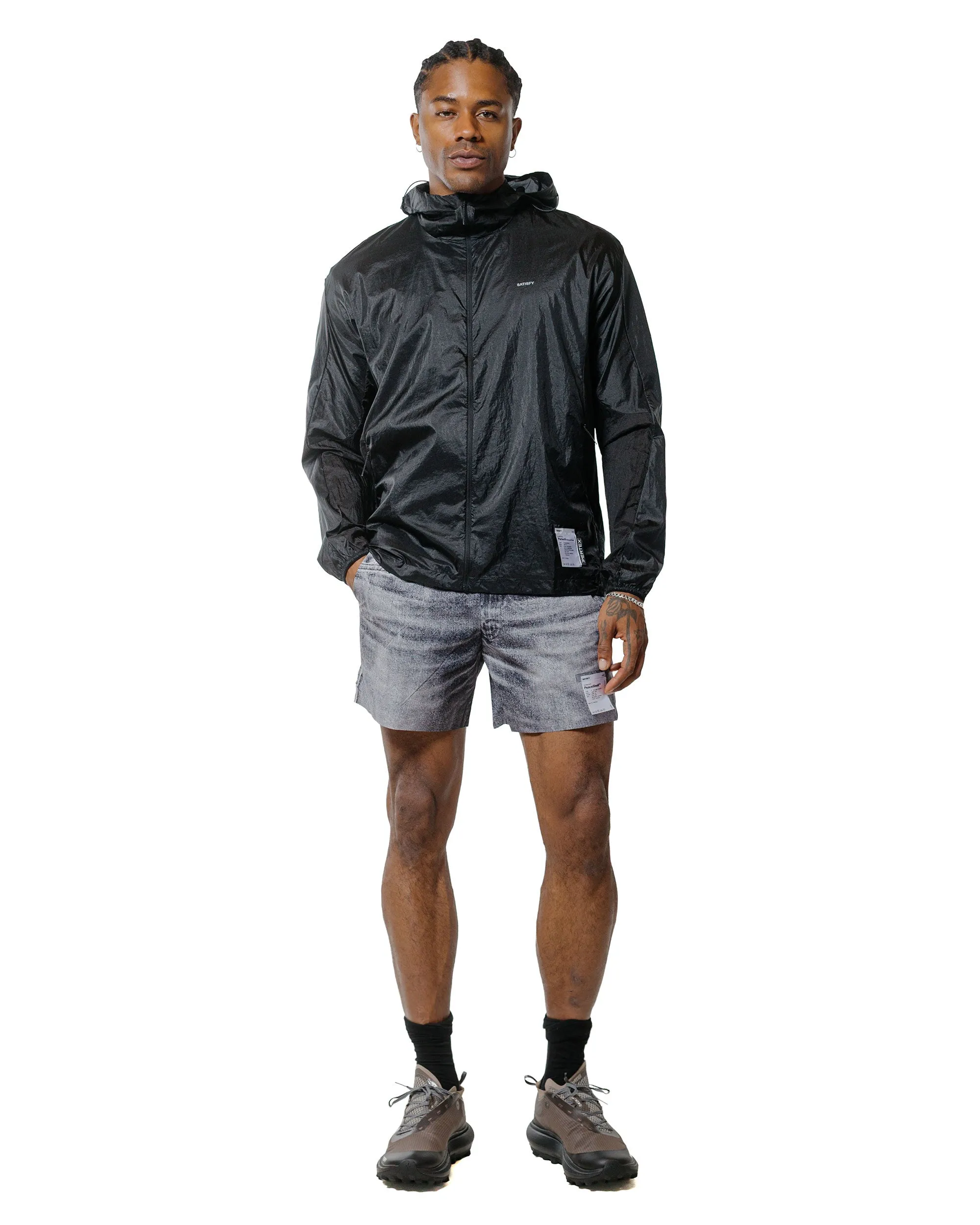 SATISFY Pertex Diamond Fuse Windbreaker Black sold by Lost & Found product image thumbnail 4