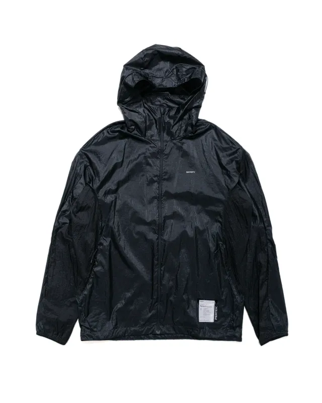 SATISFY Pertex Diamond Fuse Windbreaker Black sold by Lost & Found
