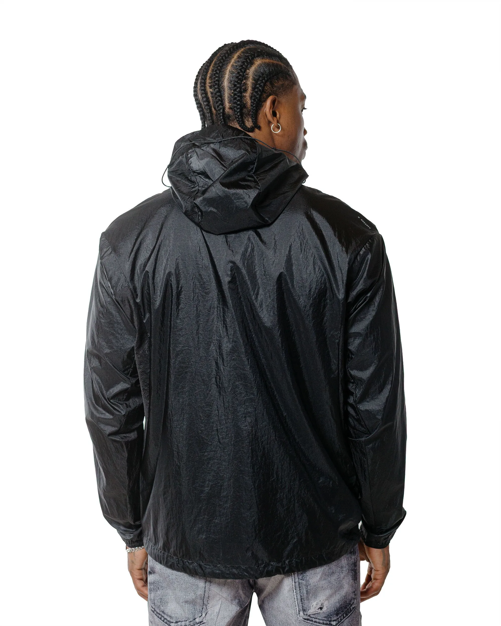 SATISFY Pertex Diamond Fuse Windbreaker Black sold by Lost & Found product image thumbnail 3