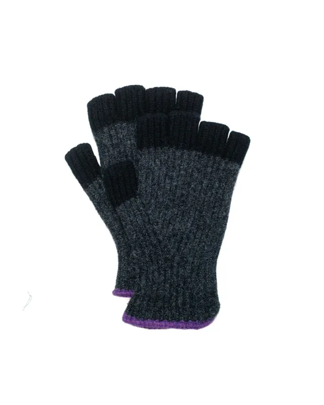 Howlin' No Fingers In There Ribbed Gloves Black sold by Lost & Found