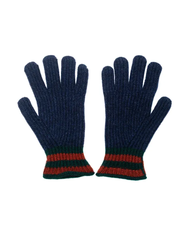 Howlin' Love My Ribbed Gloves Navy sold by Lost & Found