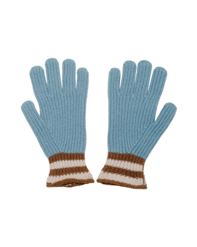 Howlin' Love My Ribbed Gloves Soft Blue sold by Lost & Found