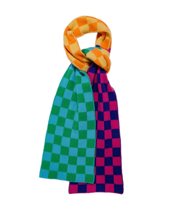 Howlin' Cosmic Checkerboard Scarf Astro sold by Lost & Found