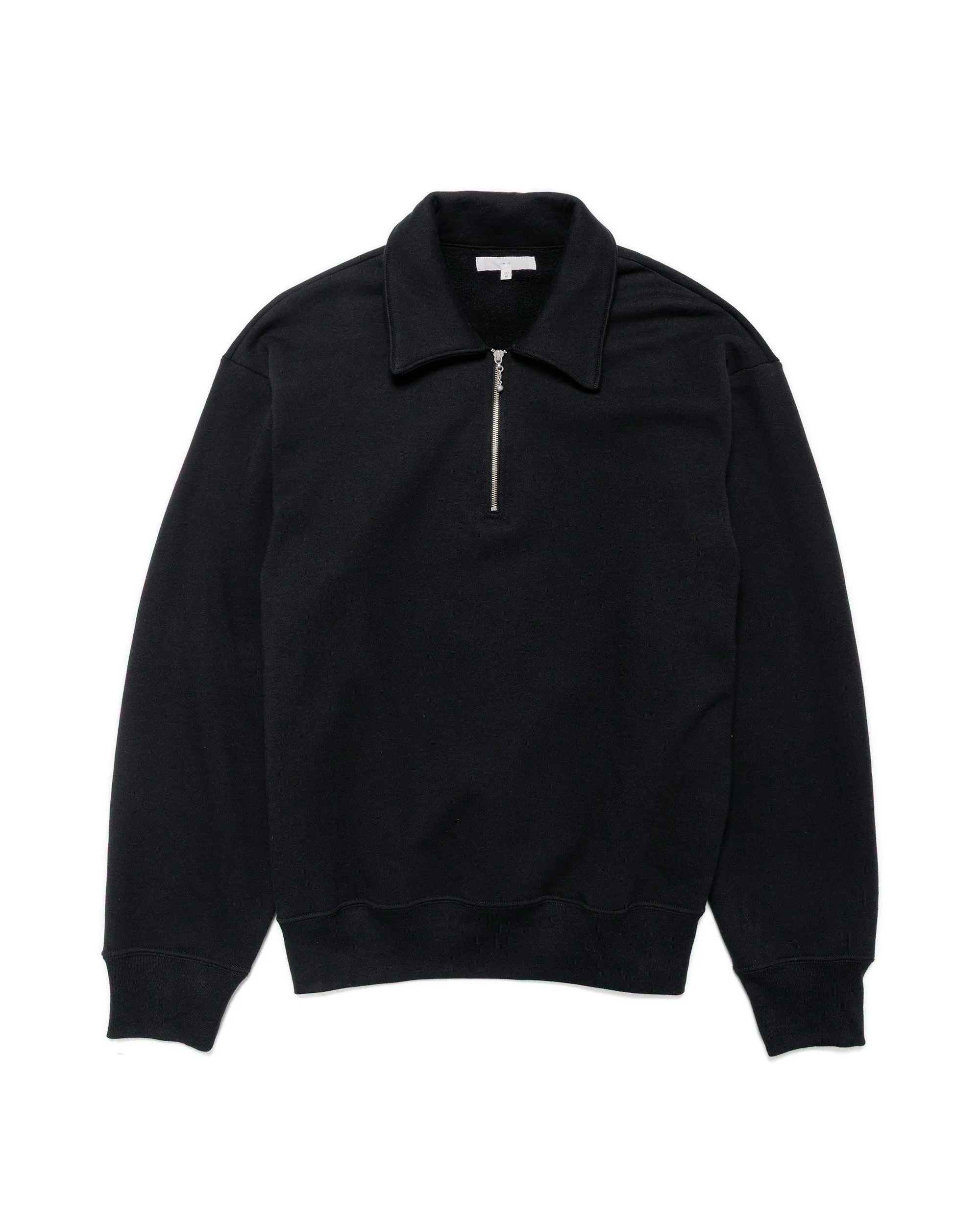 Lady White Co. Cotton Quarter Zip Sweatshirt Black sold by Lost & Found