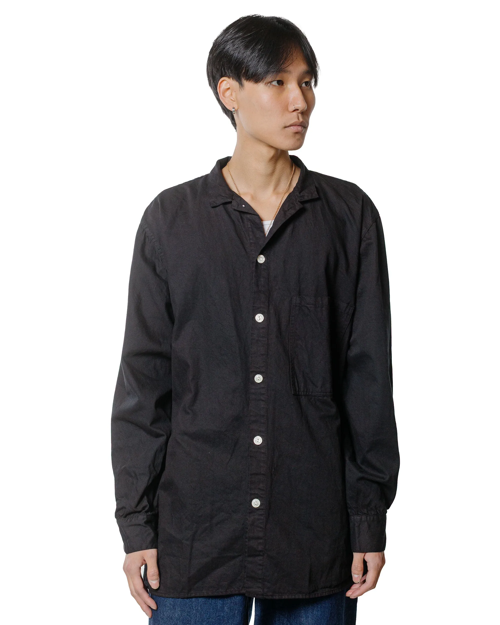Tender Type 471 Plastron Shirt Clean Cotton Drill Black Hole sold by Lost & Found product image thumbnail 2