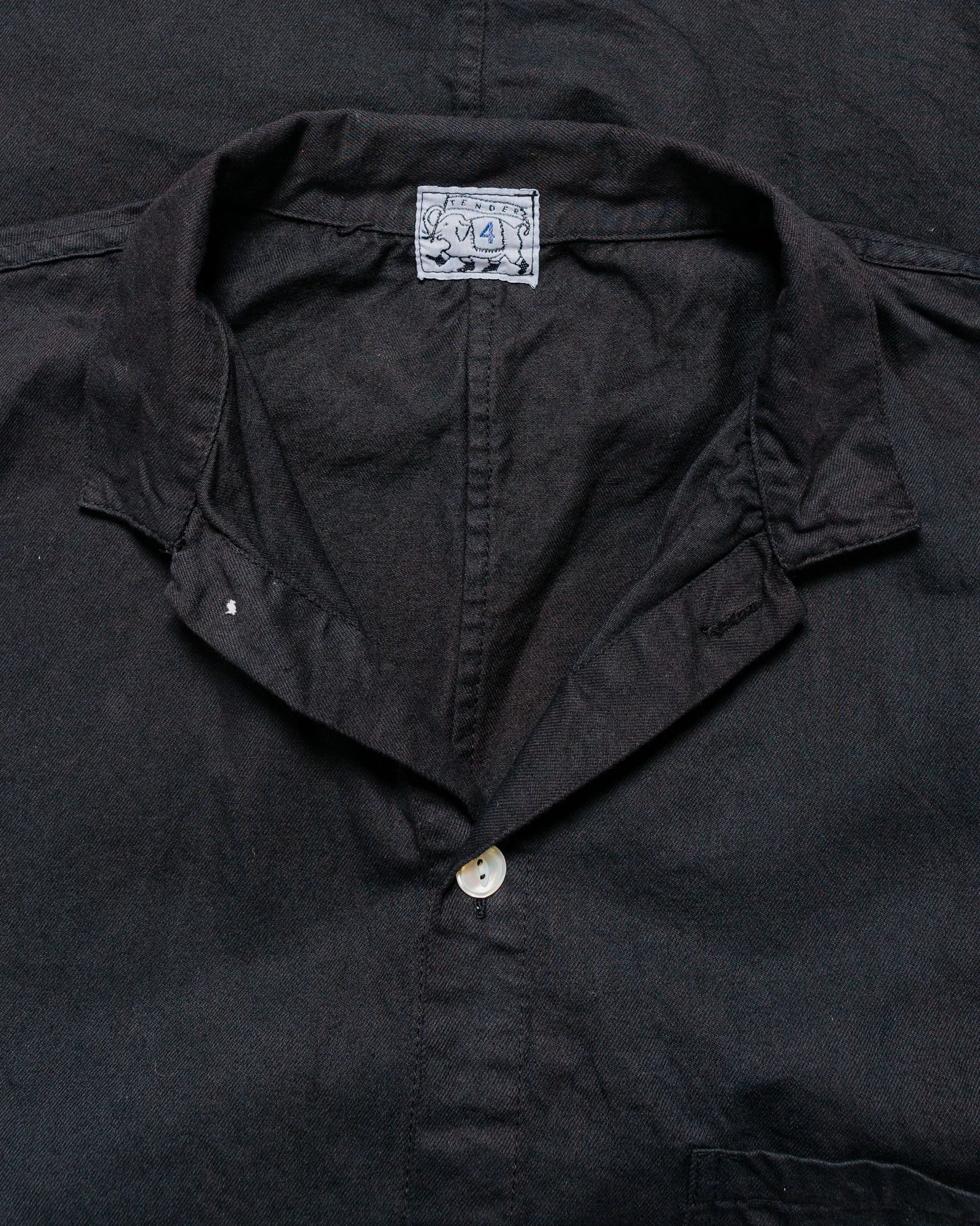 Tender Type 471 Plastron Shirt Clean Cotton Drill Black Hole sold by Lost & Found product image thumbnail 5