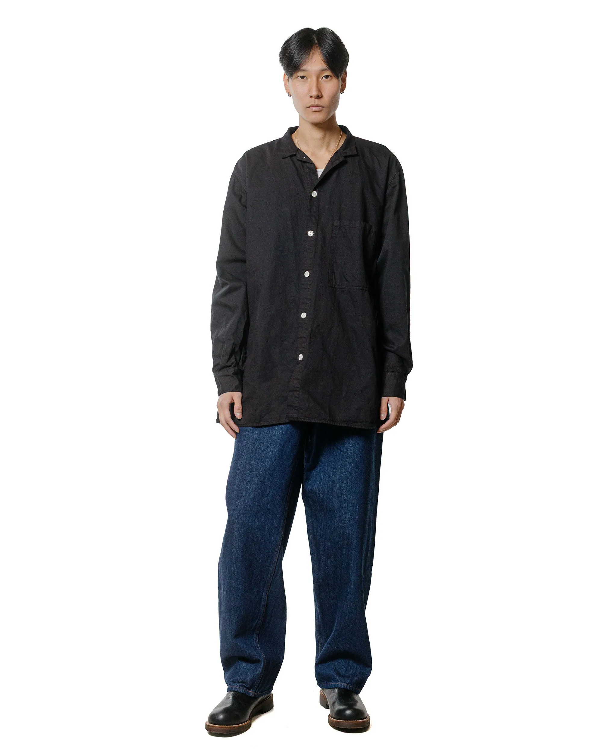 Tender Type 471 Plastron Shirt Clean Cotton Drill Black Hole sold by Lost & Found product image thumbnail 4